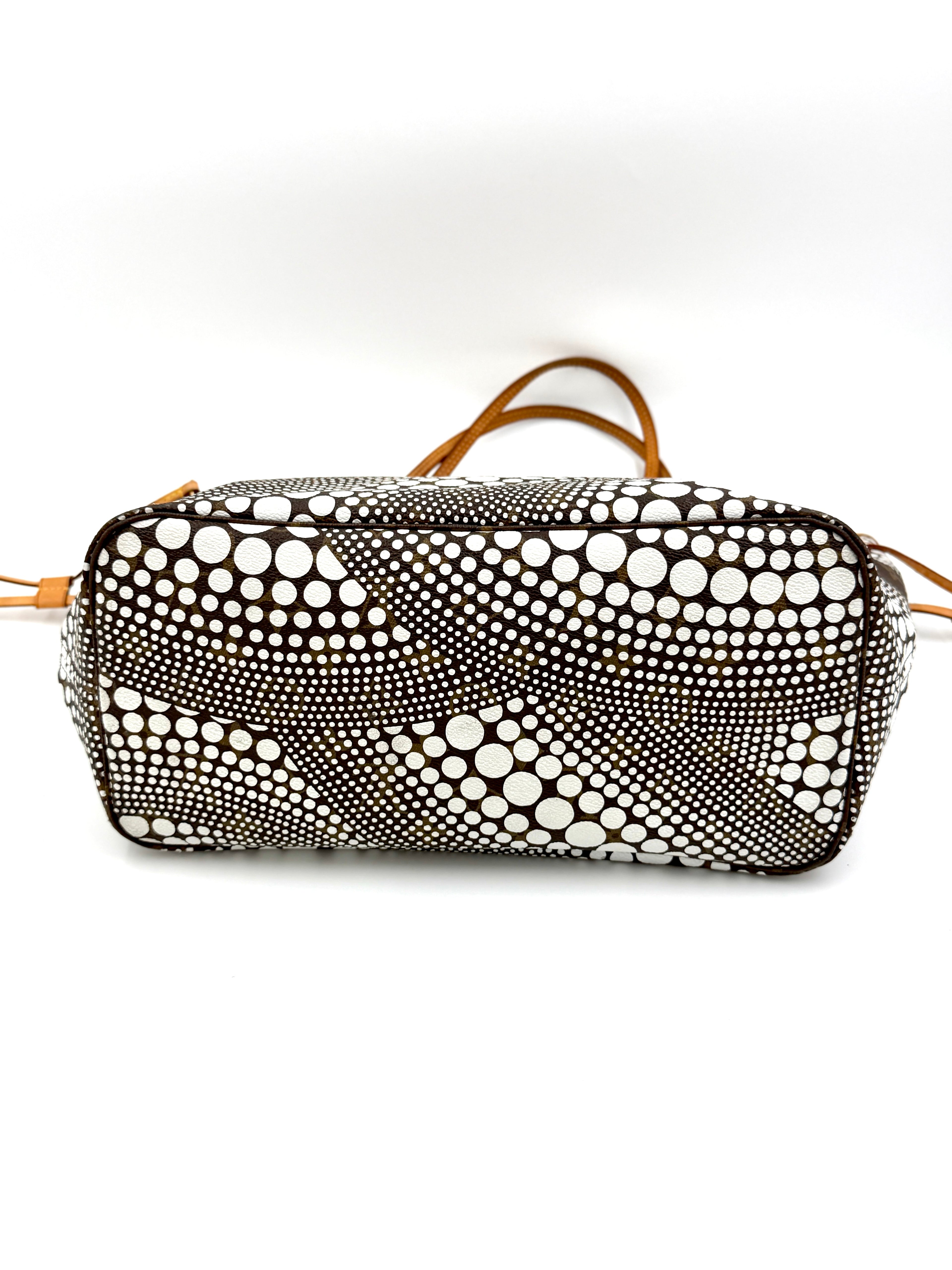 Pre-owned Louis Vuitton x Yayoi Kusama Monogram Waves Neverfull MM - Authenticated
