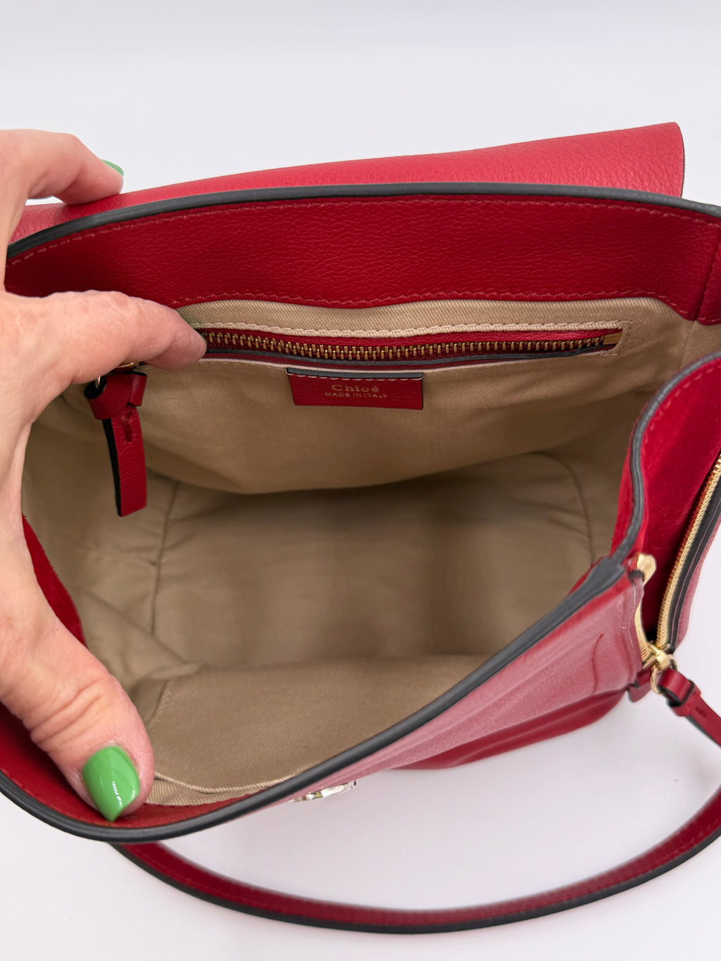 Pre-Owned Chloé Faye Small Backpack Calfskin Leather and Suede - Authenticated