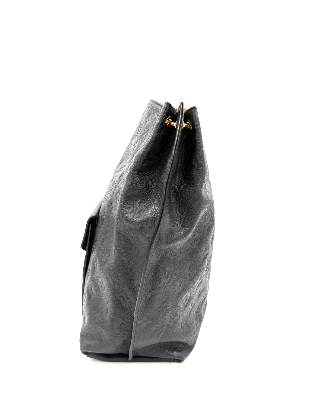 Pre-owned Louis Vuitton Métis Hobo Noir Monogram Empreinte Leather - Authenticated