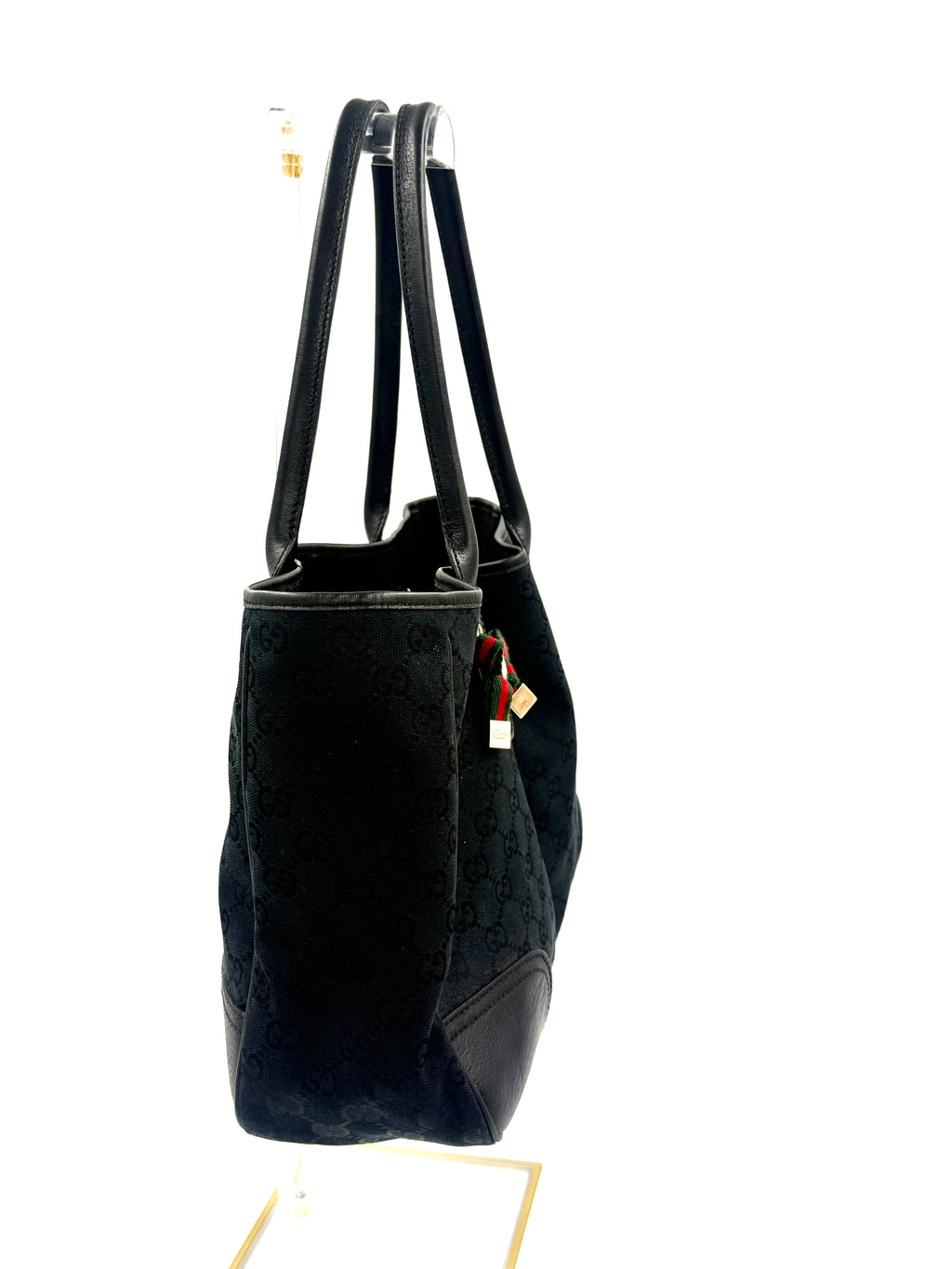 Pre-Owned Gucci Monogram Medium Princy Tote Black - Authenticated