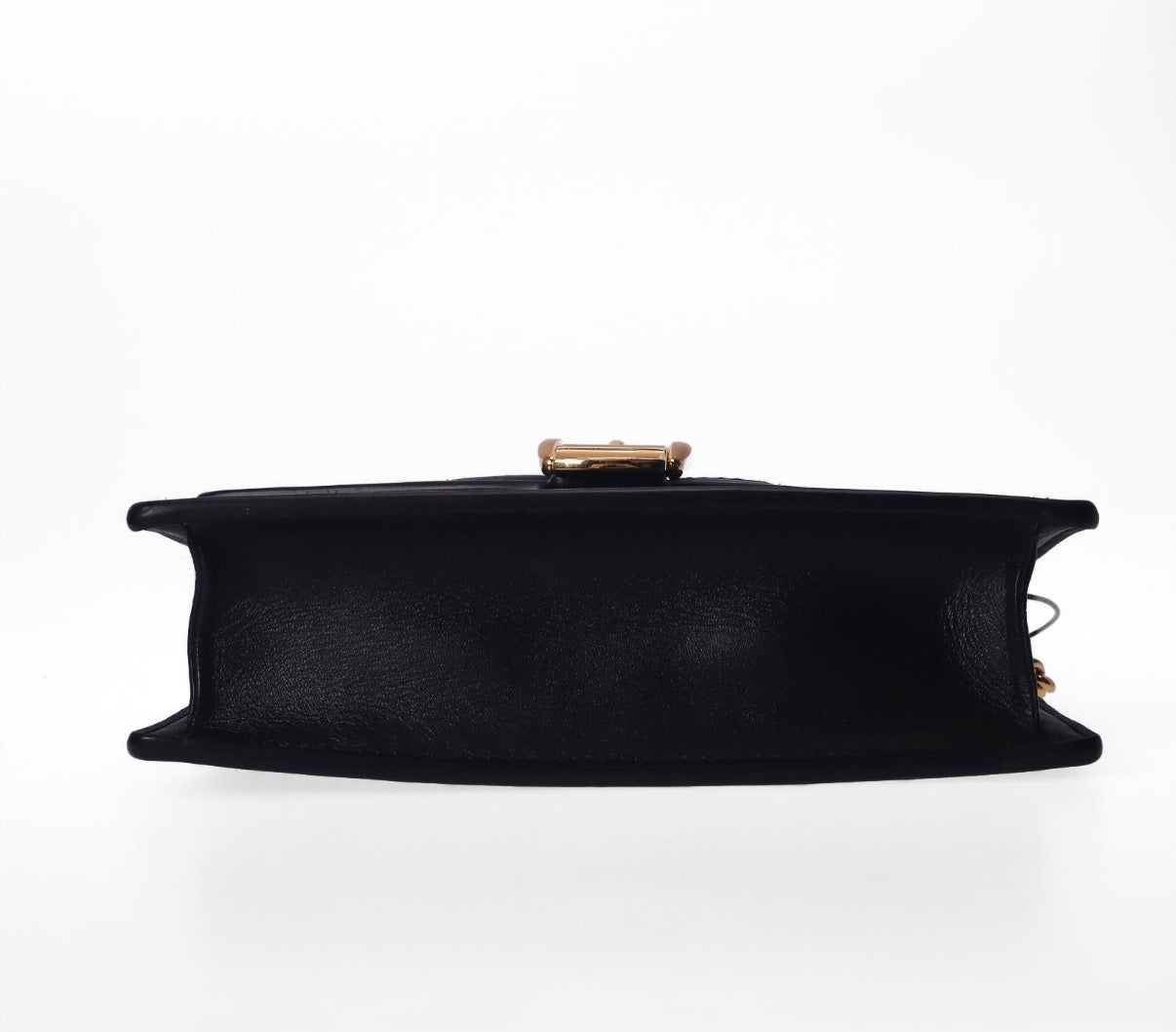 Pre-owned Gucci Sylvie Black Super Mini Crossbody Bag - Authenticated