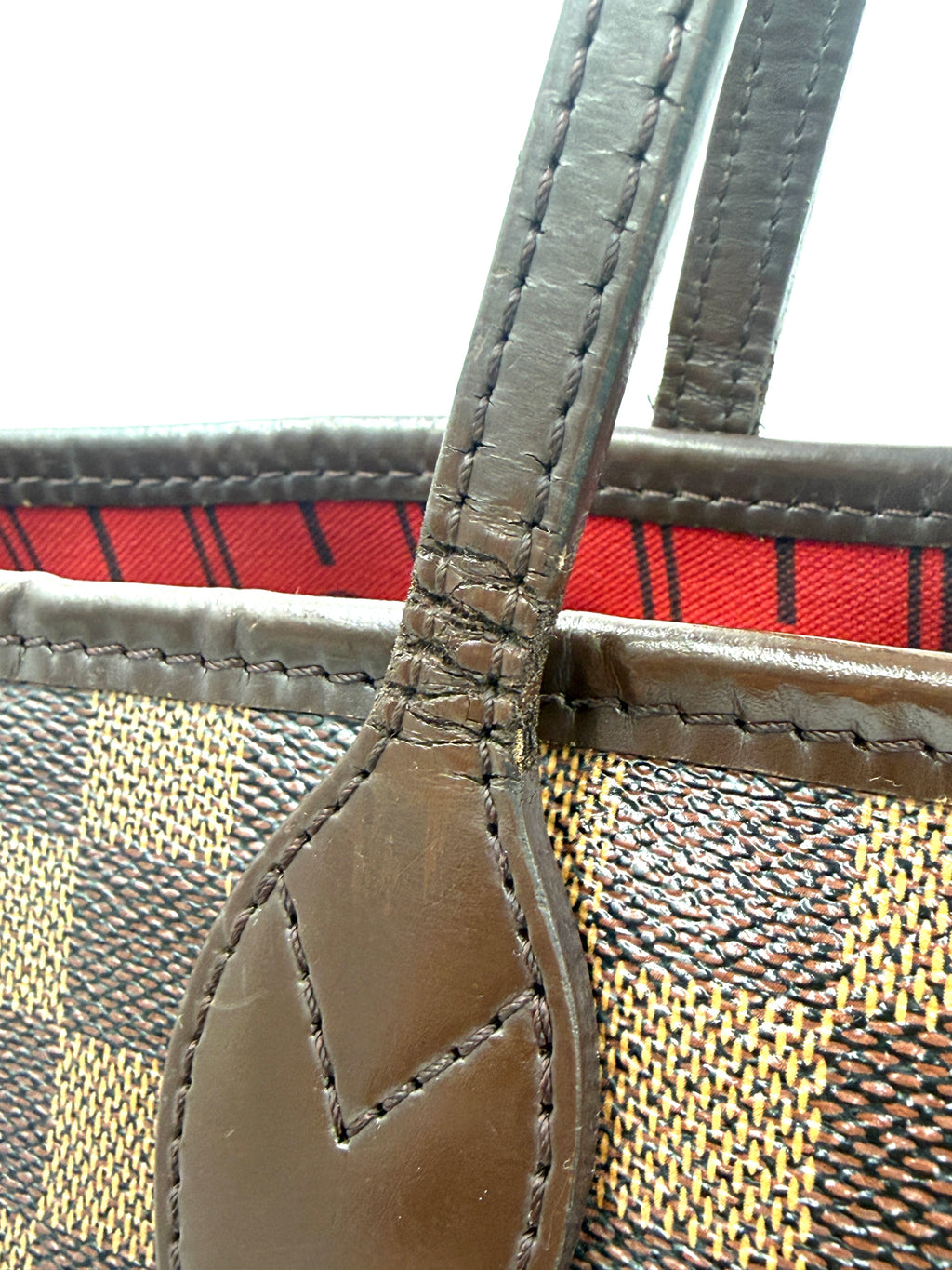 Pre-Owned Louis Vuitton Neverfull PM Damier Ebene - Authenticated