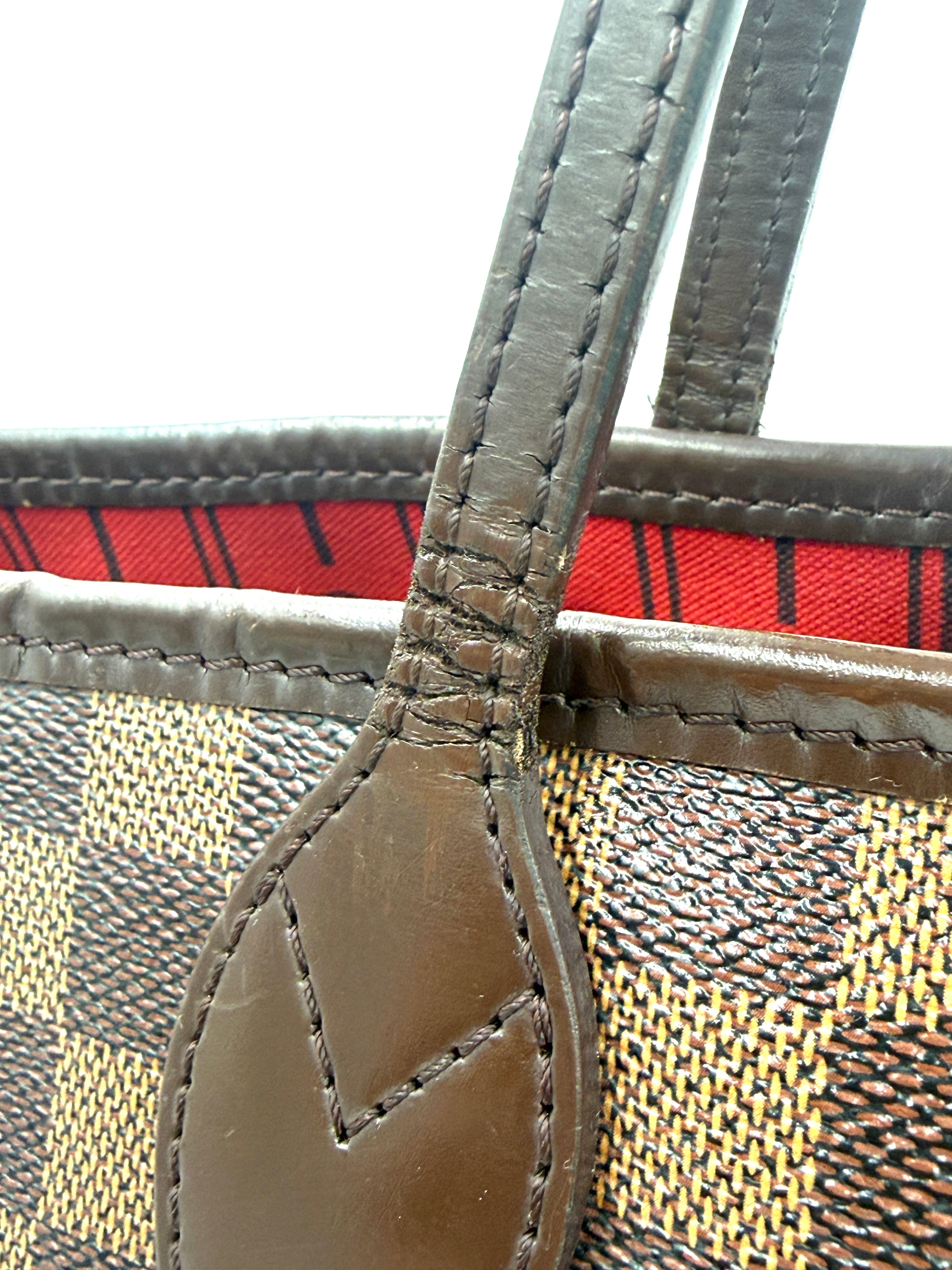 Pre-Owned Louis Vuitton Neverfull PM Damier Ebene - Authenticated