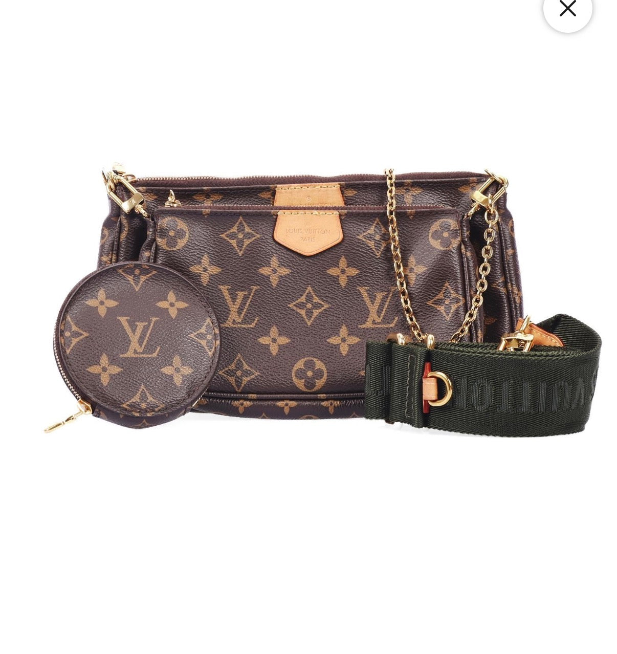 Pre-Owned Louis Vuitton Monogram Multi Pochette - Authenticated