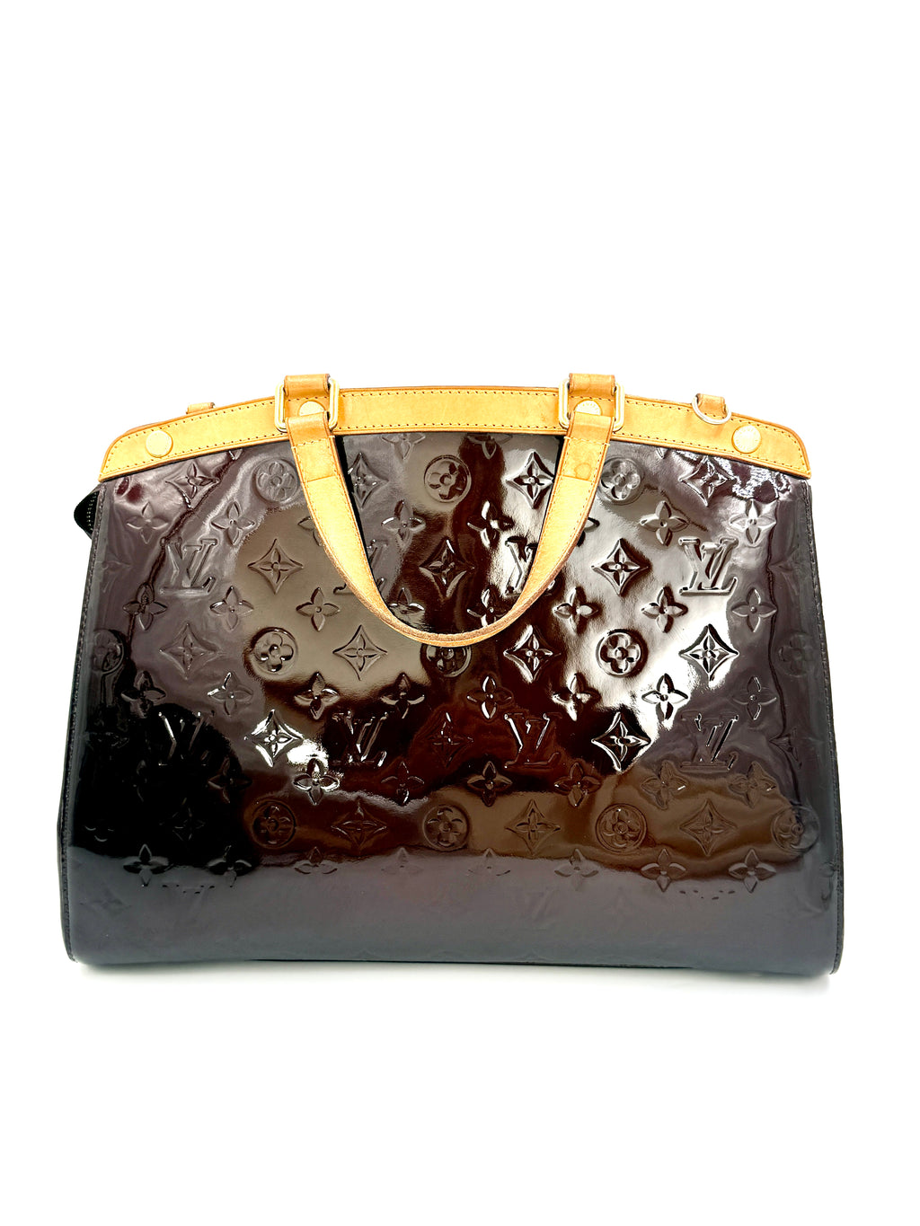 Pre-Owned LOUIS VUITTON Vernis Brea GM Amarante - Authenticated