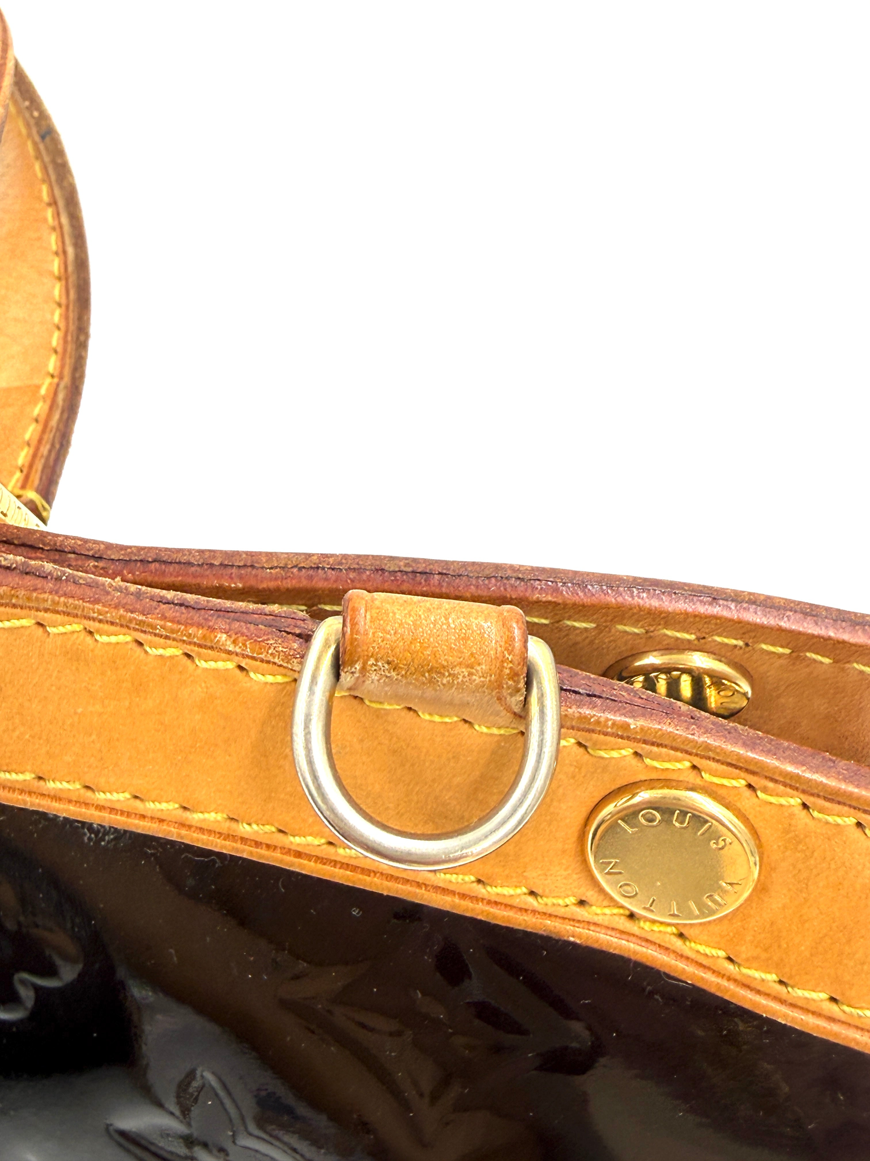 Pre-Owned LOUIS VUITTON Vernis Brea GM Amarante - Authenticated