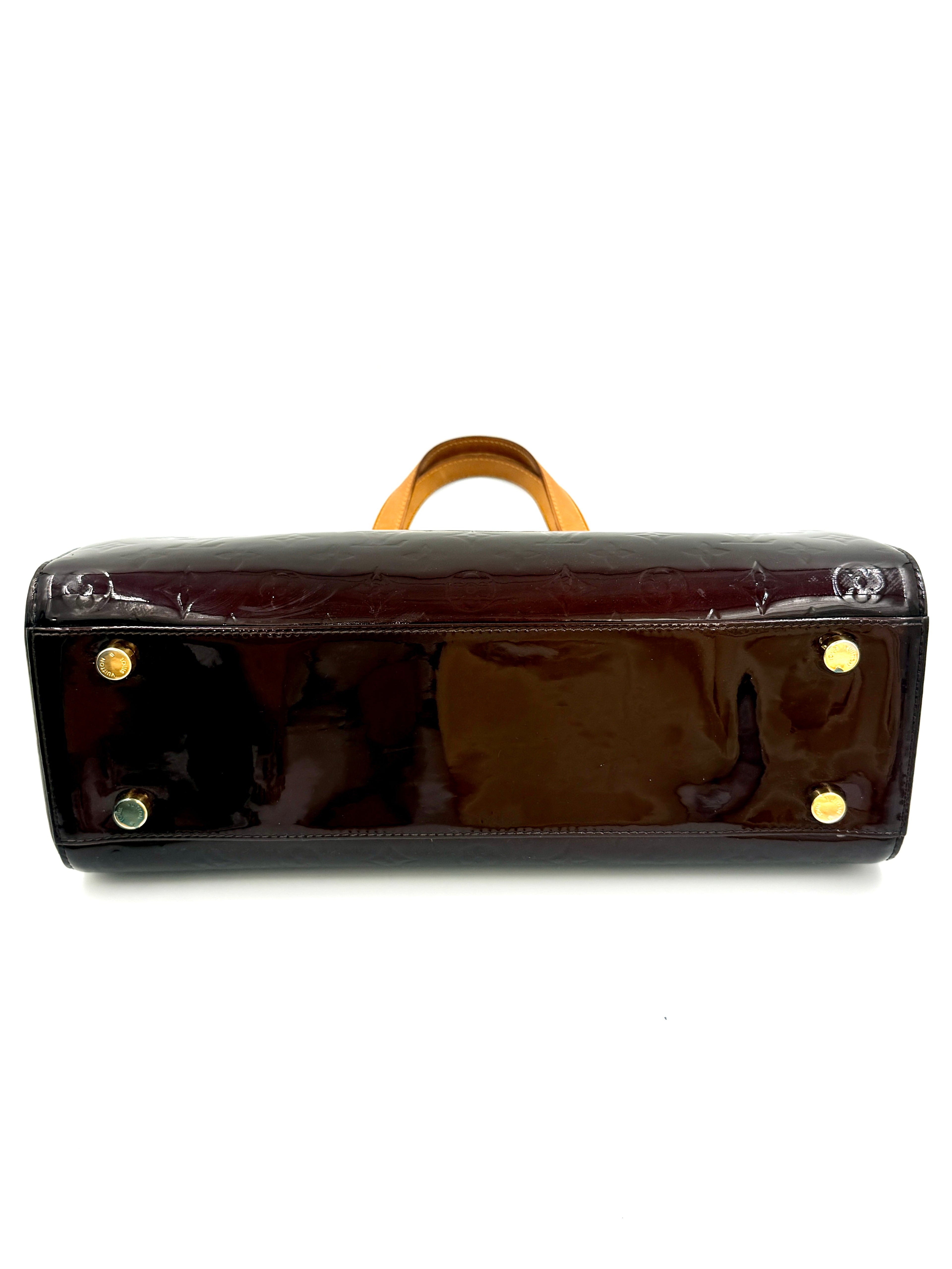 Pre-Owned LOUIS VUITTON Vernis Brea GM Amarante - Authenticated