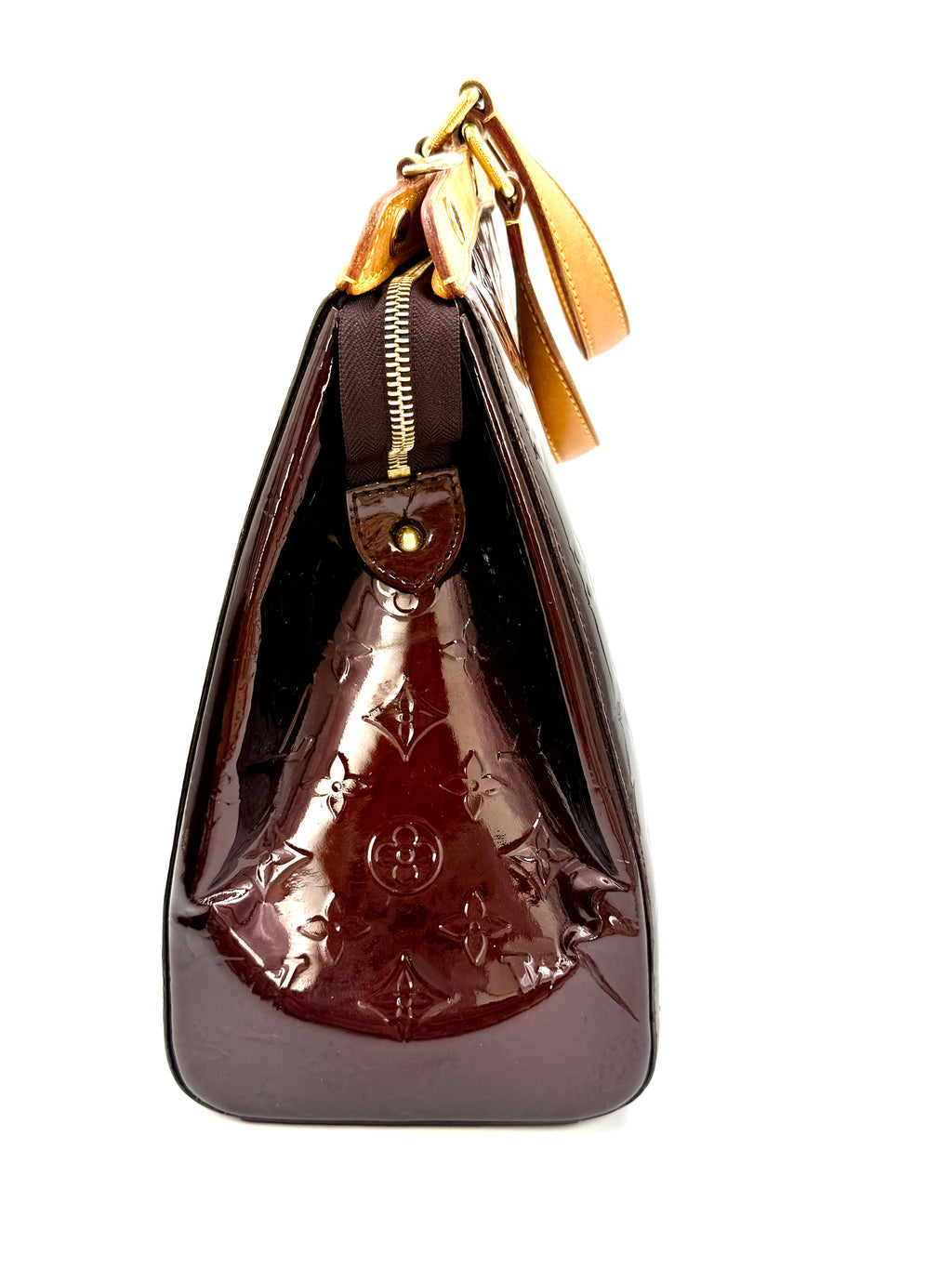 Pre-Owned LOUIS VUITTON Vernis Brea GM Amarante - Authenticated