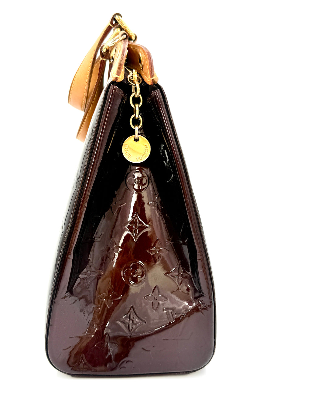 Pre-Owned LOUIS VUITTON Vernis Brea GM Amarante - Authenticated