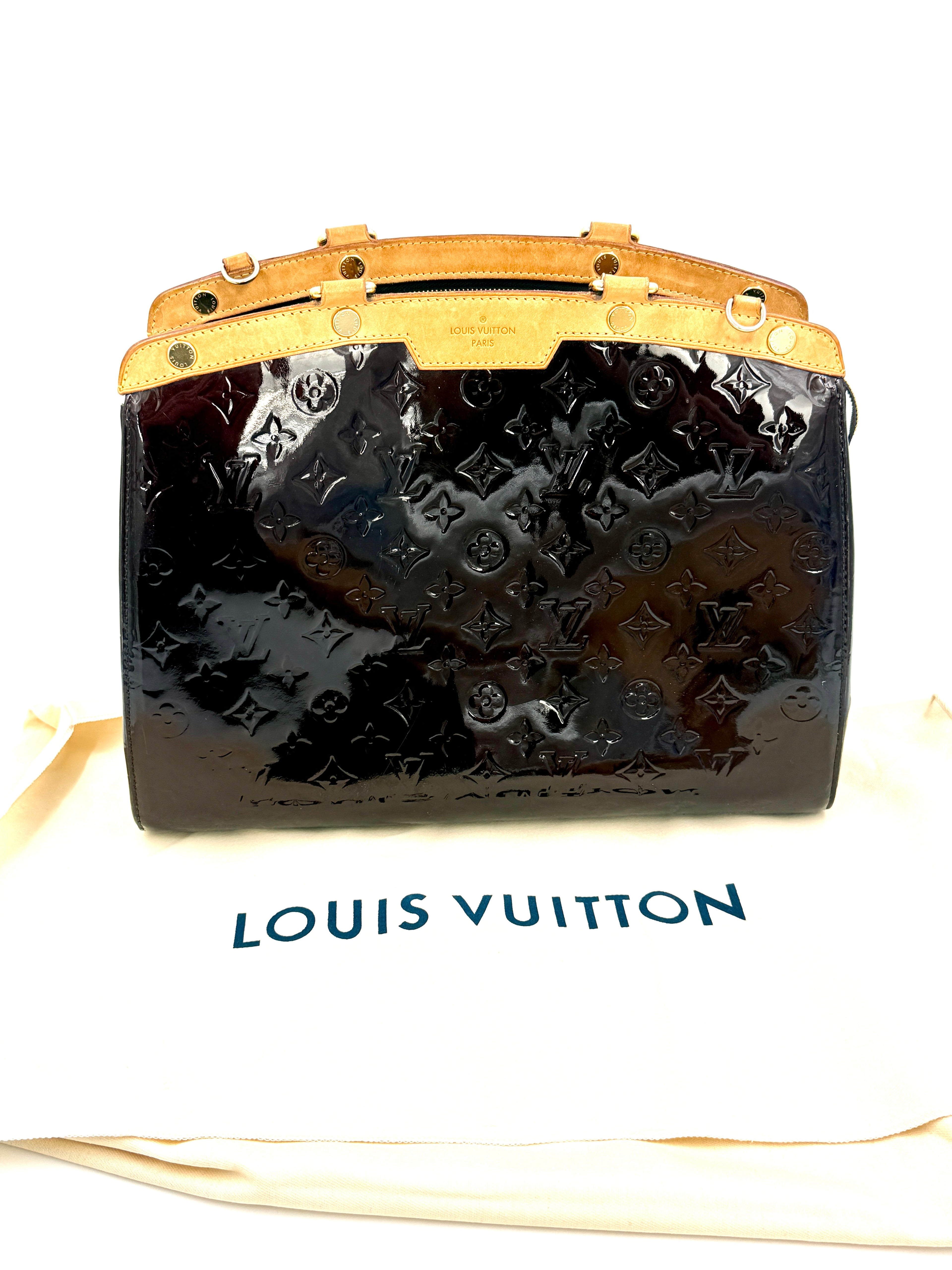 Pre-Owned LOUIS VUITTON Vernis Brea GM Amarante - Authenticated