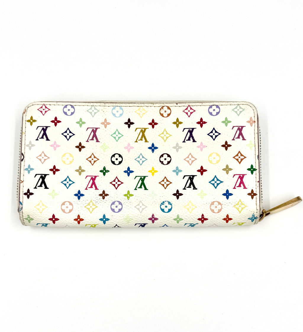 Pre-Owned Louis Vuitton Murakami Monogram Long Wallet - Authenticated