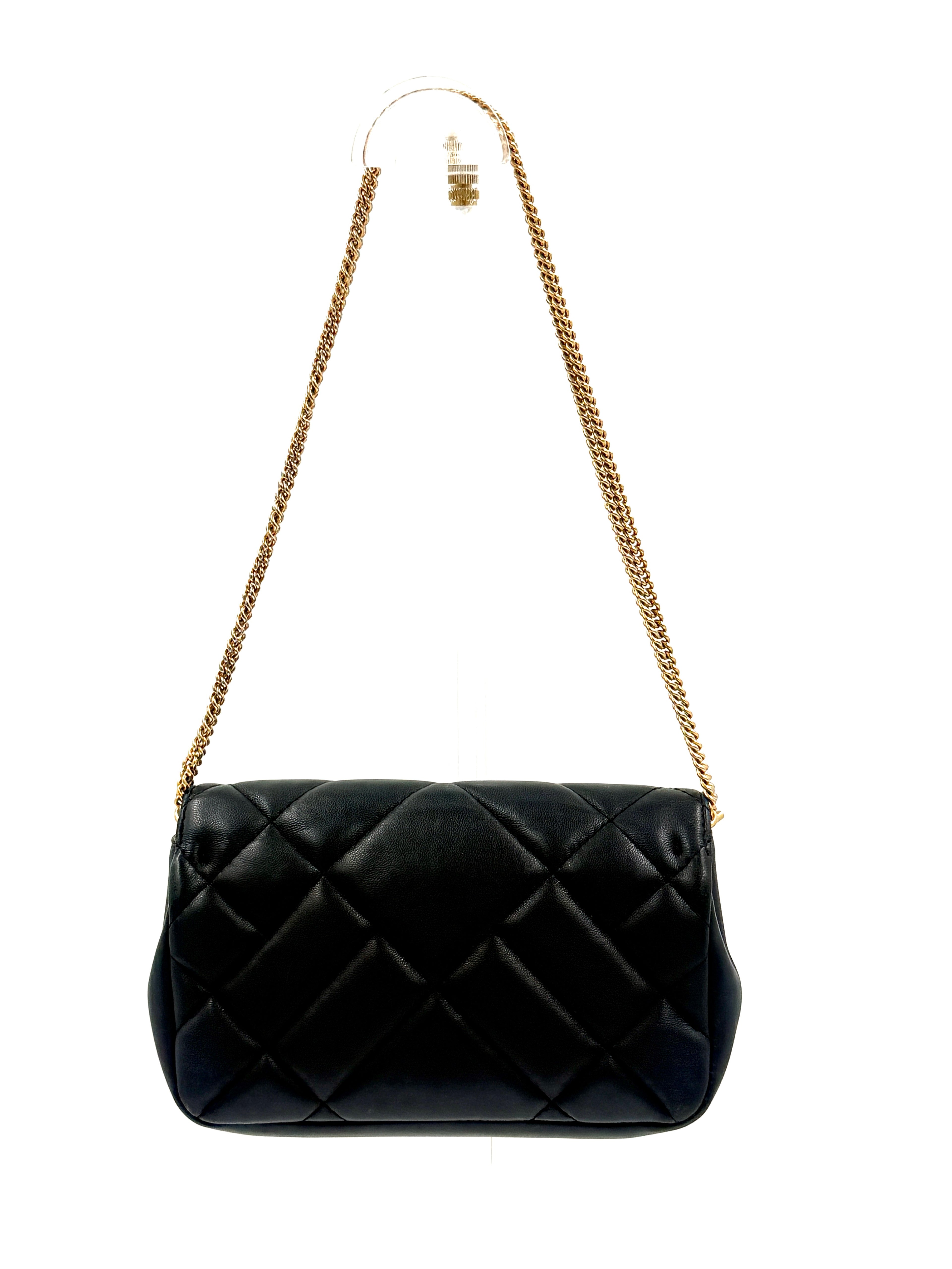 Pre-Owned Versace Quilted Leather Crossbody Bag La Medusa Icon - Authenticated