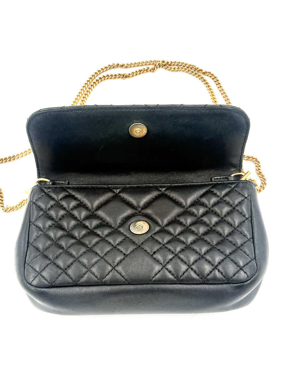 Pre-Owned Versace Quilted Leather Crossbody Bag La Medusa Icon - Authenticated