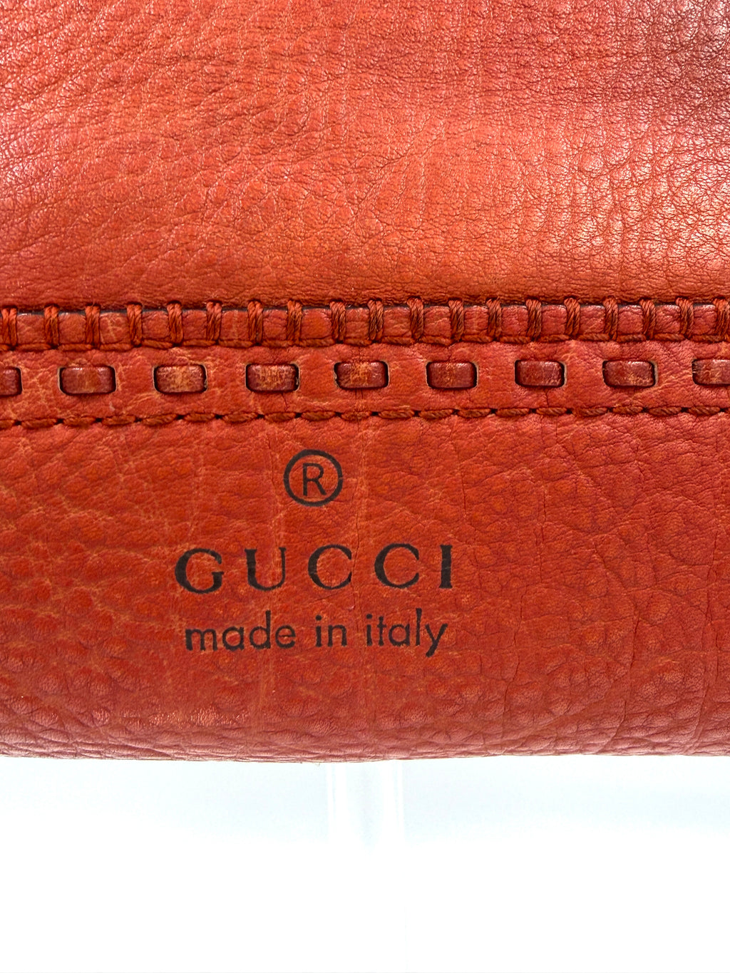 Pre-Owned Gucci Leather Laidback Crafty Top Handle Tote Bag - Authenticated