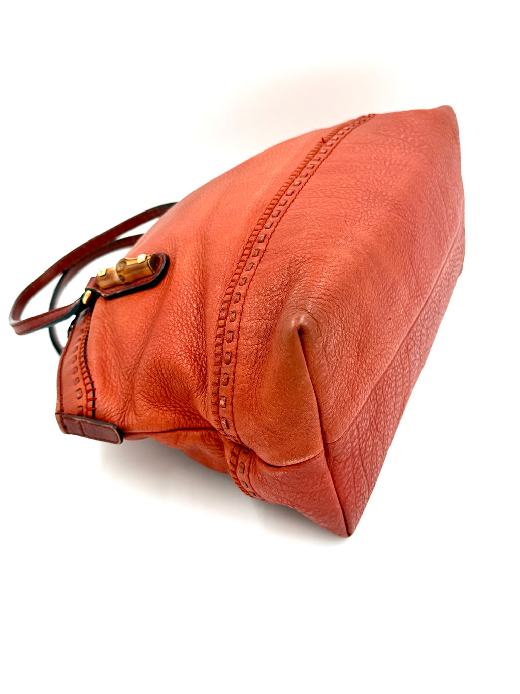 Pre-Owned Gucci Leather Laidback Crafty Top Handle Tote Bag - Authenticated