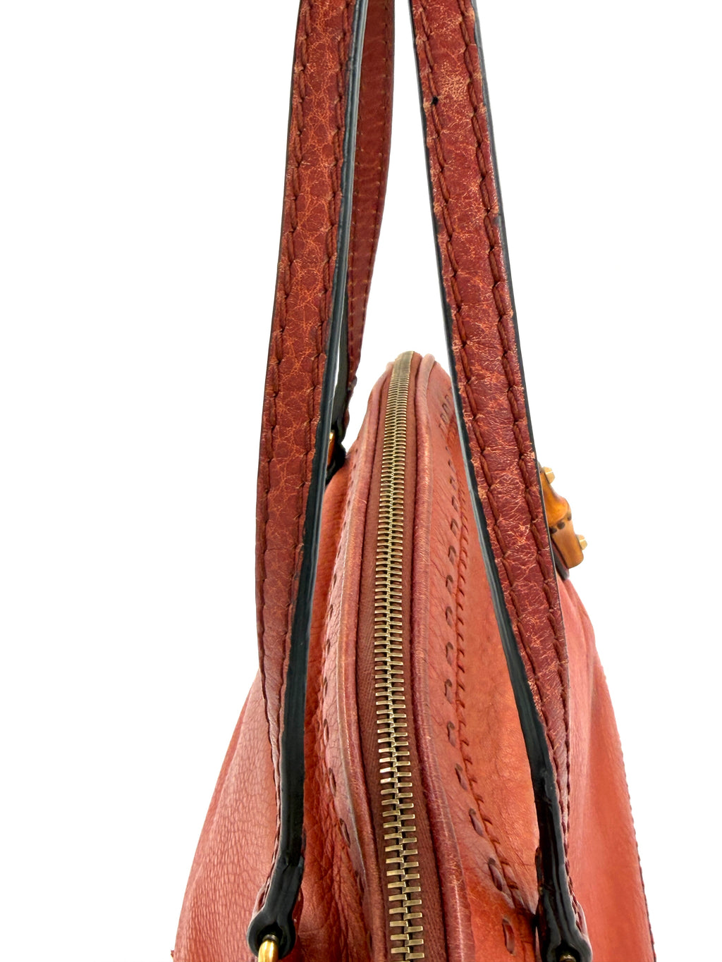 Pre-Owned Gucci Leather Laidback Crafty Top Handle Tote Bag - Authenticated
