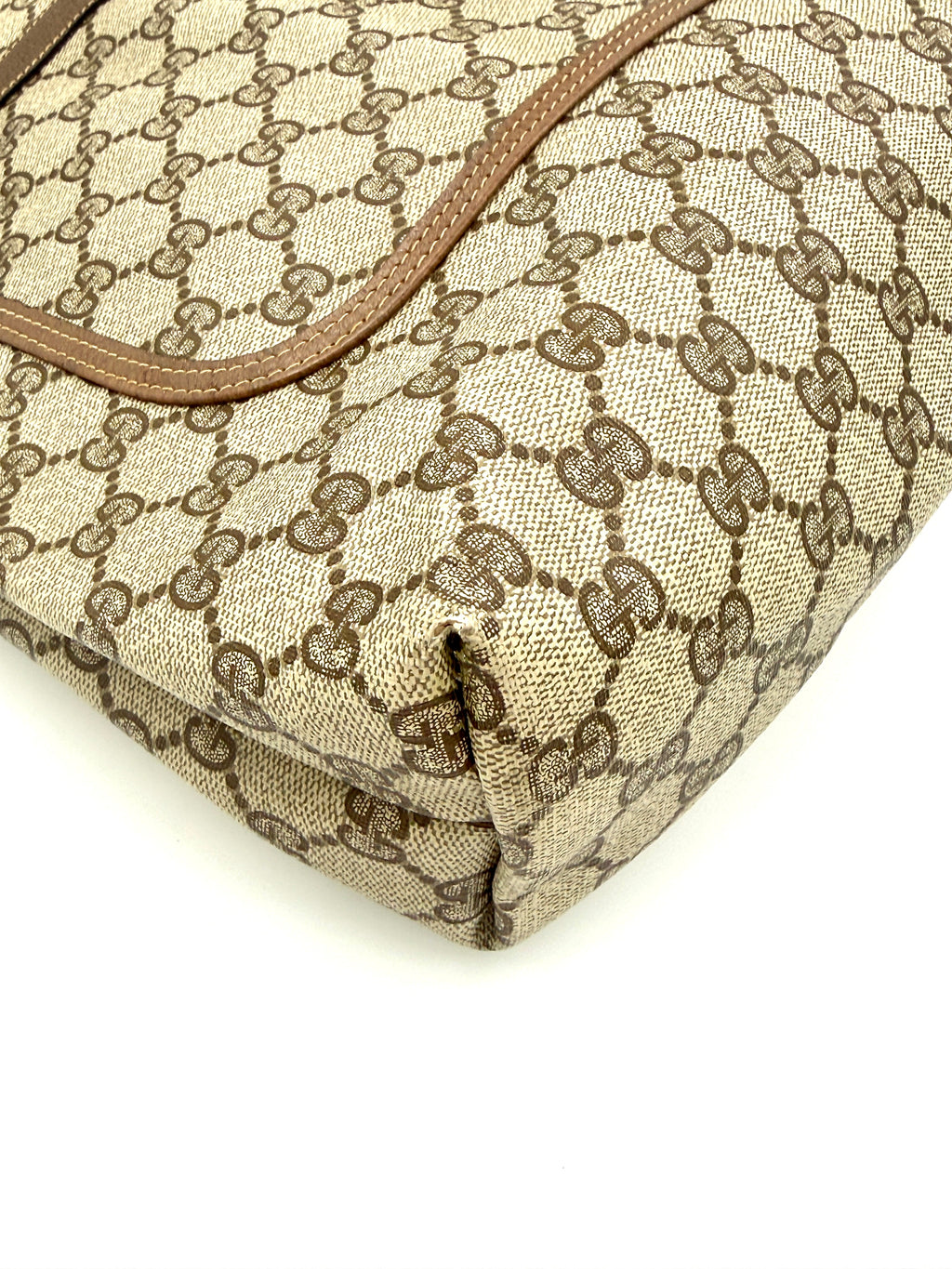 Pre-Owned Vintage Gucci GG Supreme Sherry Line Tote Monogram Canvas - Authenticated
