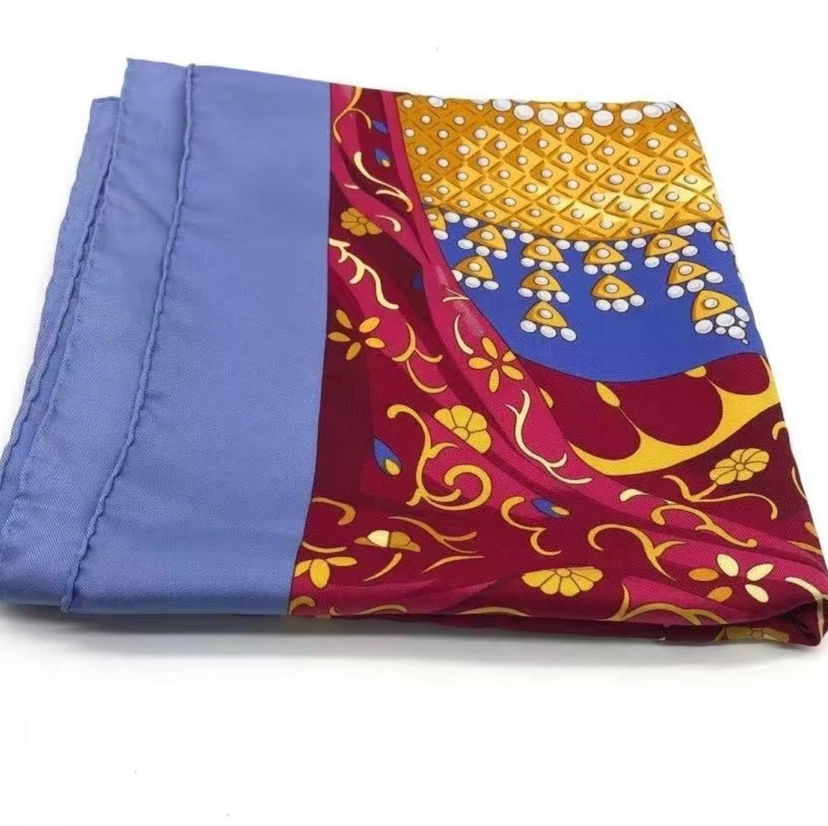 Pre-owned Hermès Splendeur des Maharajas 90cm Silk Scarf