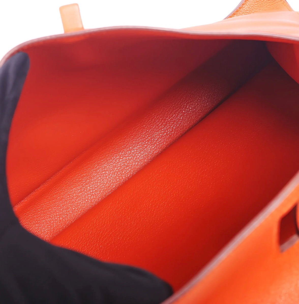 Pre-owned Hermès Evercolor Etribelt Bag Orange - Authenticated