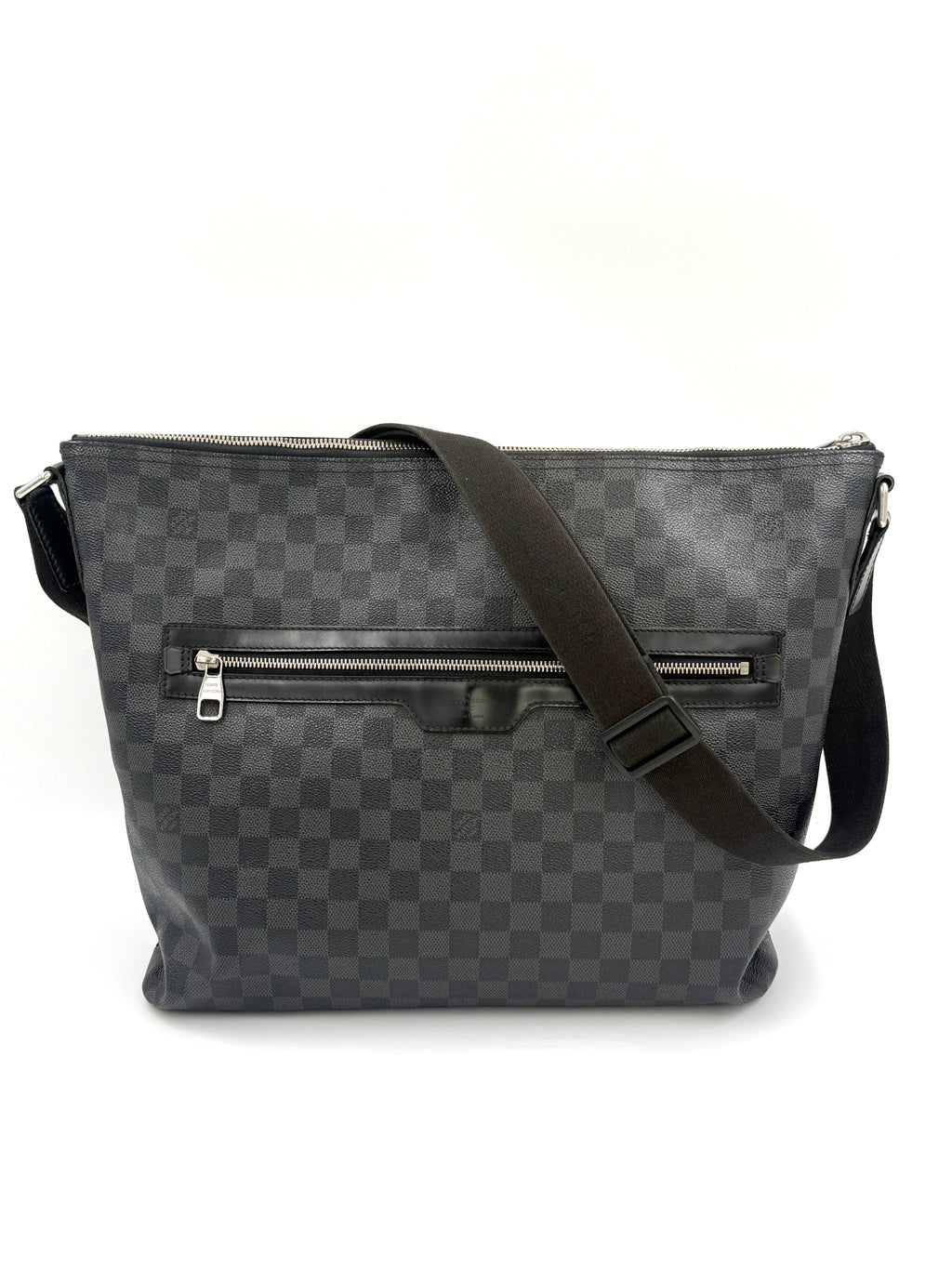 Pre-Owned Authentic Louis Vuitton Damier Graphite Canvas Mick GM Bag - Authenticated
