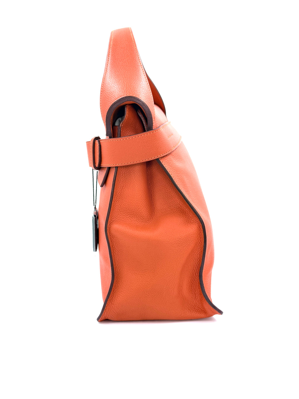 Pre-owned Hermès Evercolor Etribelt Bag Orange - Authenticated