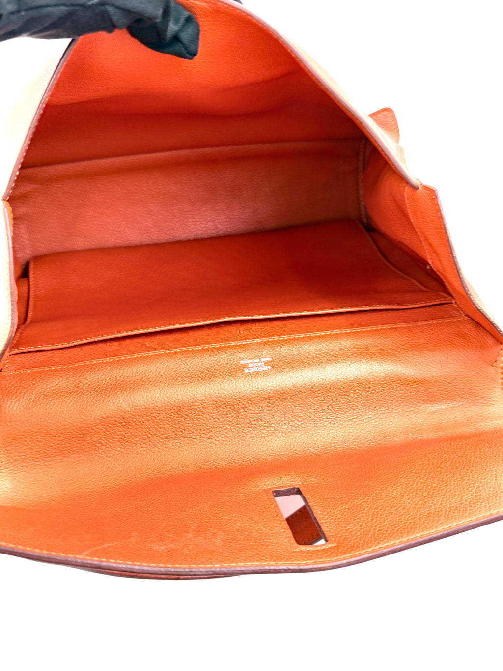 Pre-owned Hermès Evercolor Etribelt Bag Orange - Authenticated