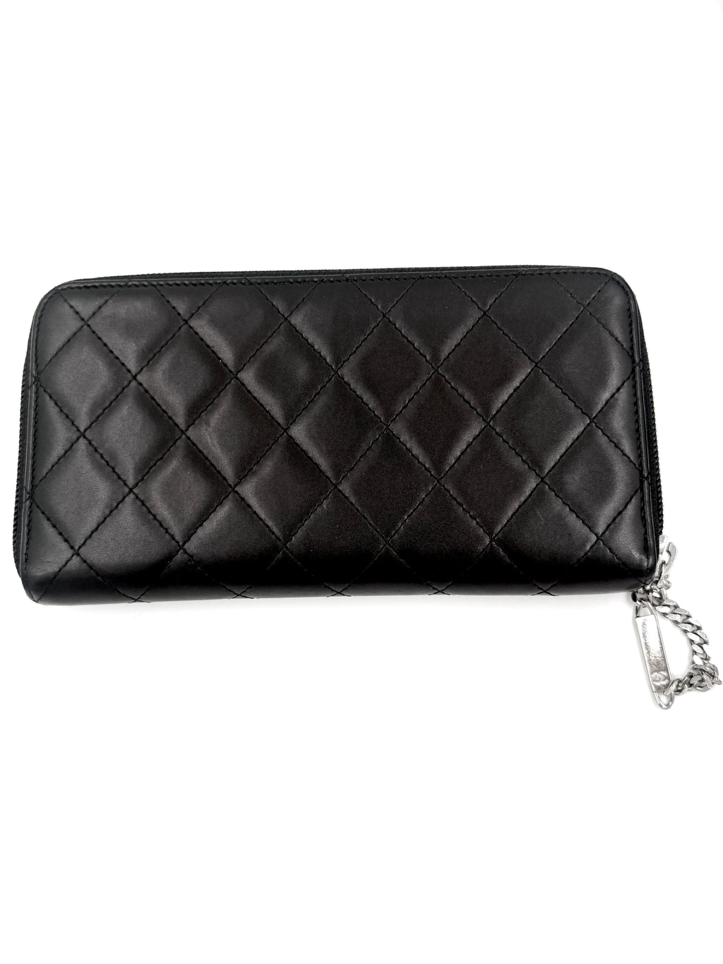 Pre-Owned Chanel Cambon Zip Around Wallet - Authenticated