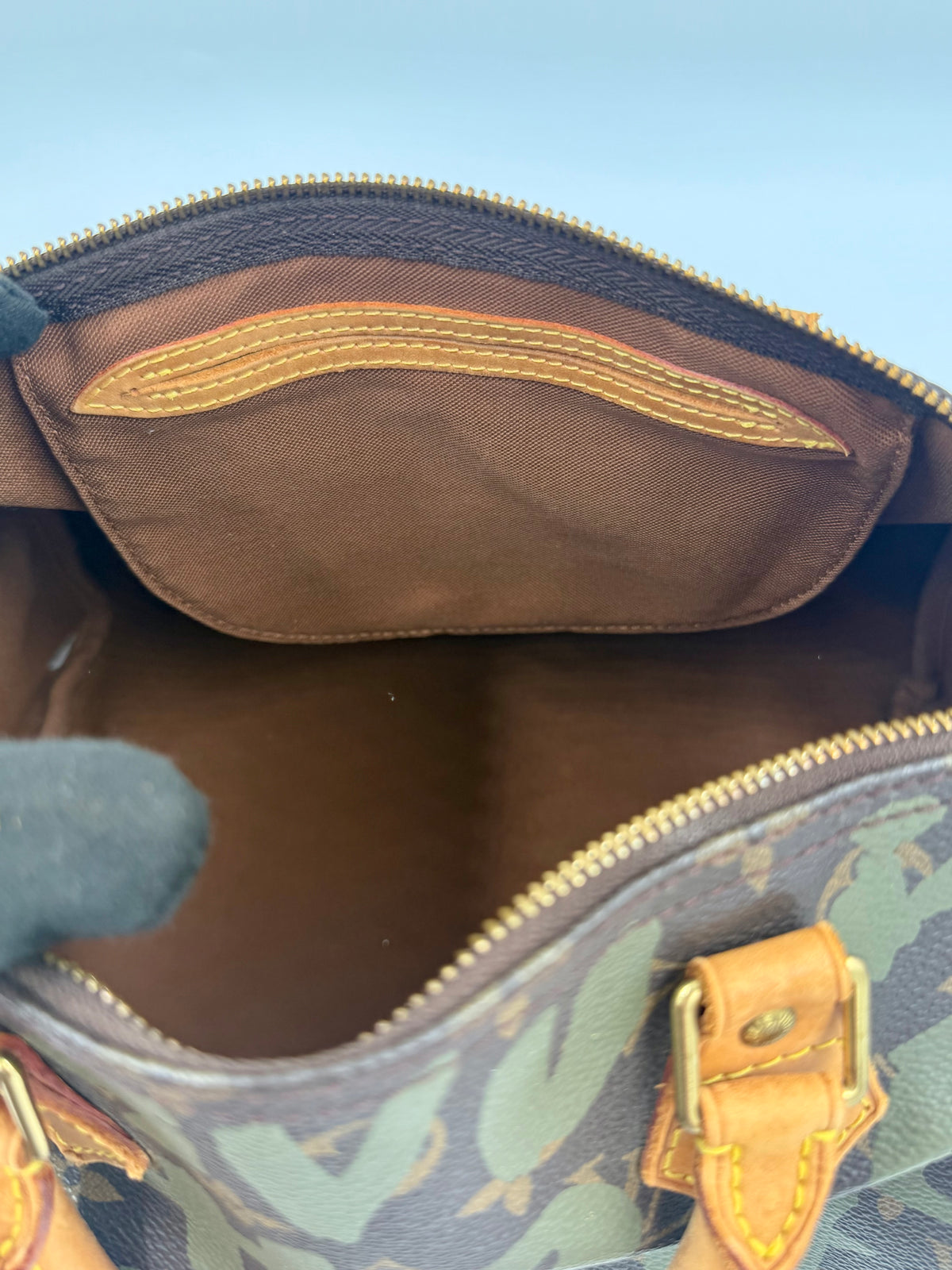 Pre-owned Louis Vuitton Speedy 30 Stephen Sprouse Graffiti Edition Olive - Authenticated