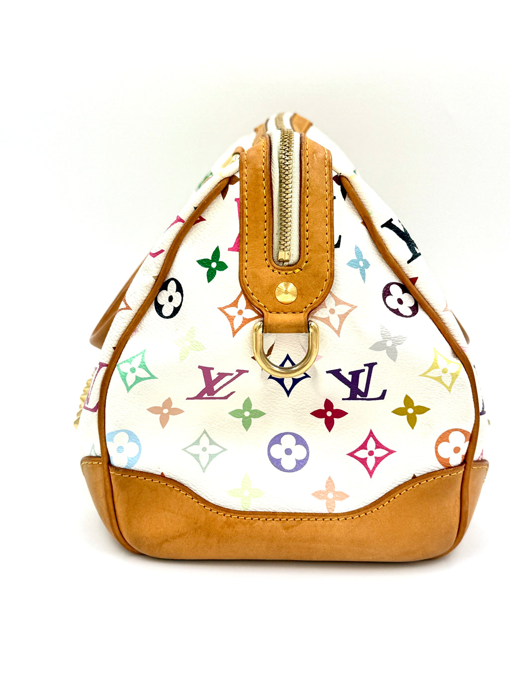 Pre-Owned Louis Vuitton Monogram Murakami Courtney MM Satchel - Authenticated