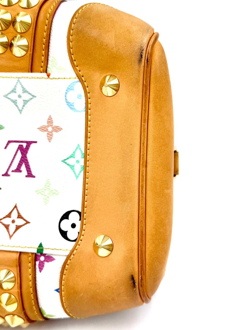 Pre-Owned Louis Vuitton Monogram Murakami Courtney MM Satchel - Authenticated