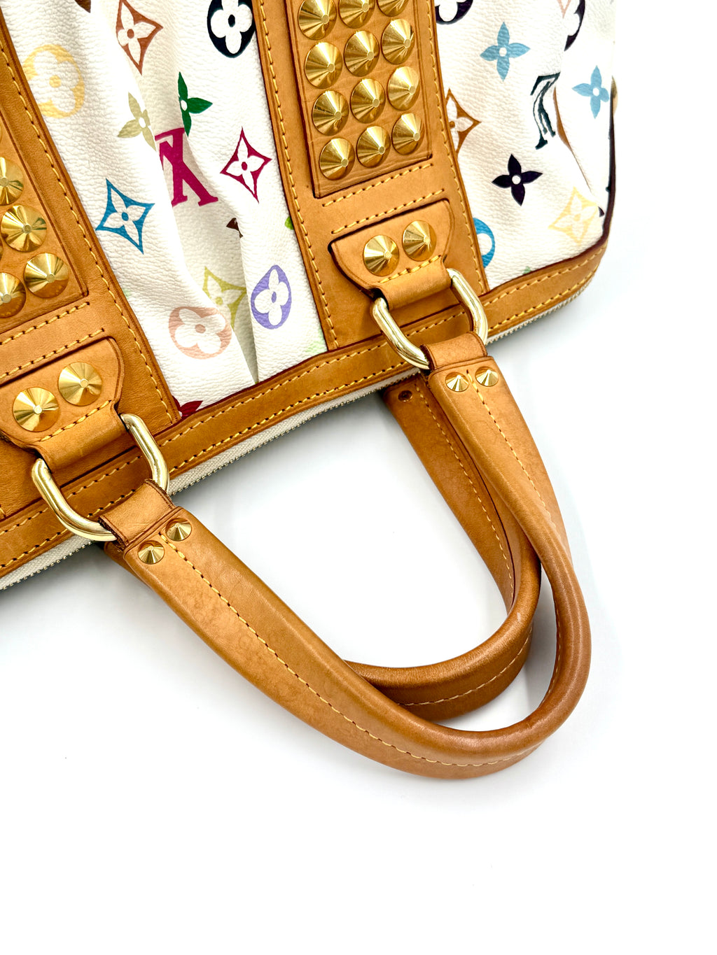 Pre-Owned Louis Vuitton Monogram Murakami Courtney MM Satchel - Authenticated