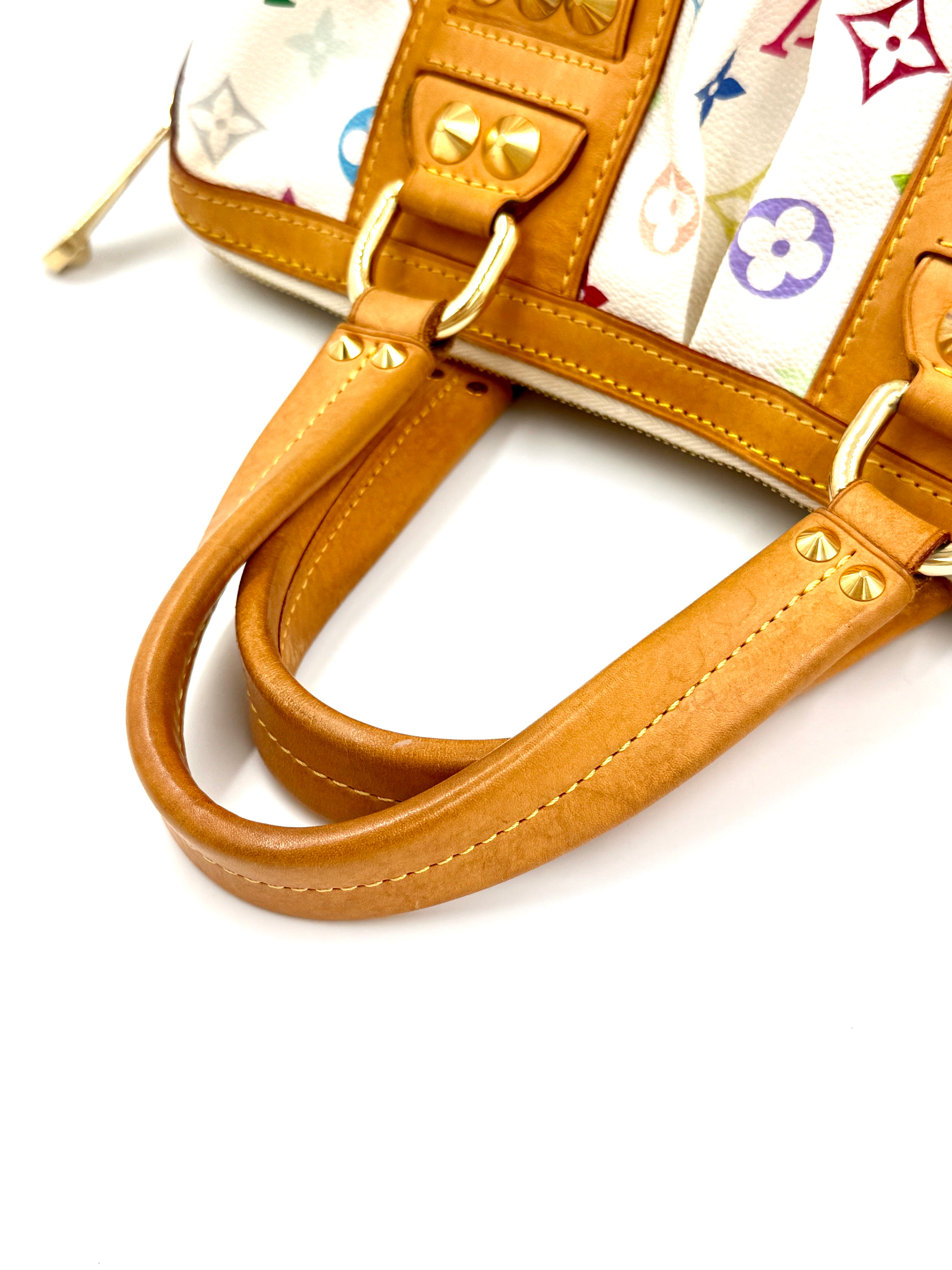Pre-Owned Louis Vuitton Monogram Murakami Courtney MM Satchel - Authenticated
