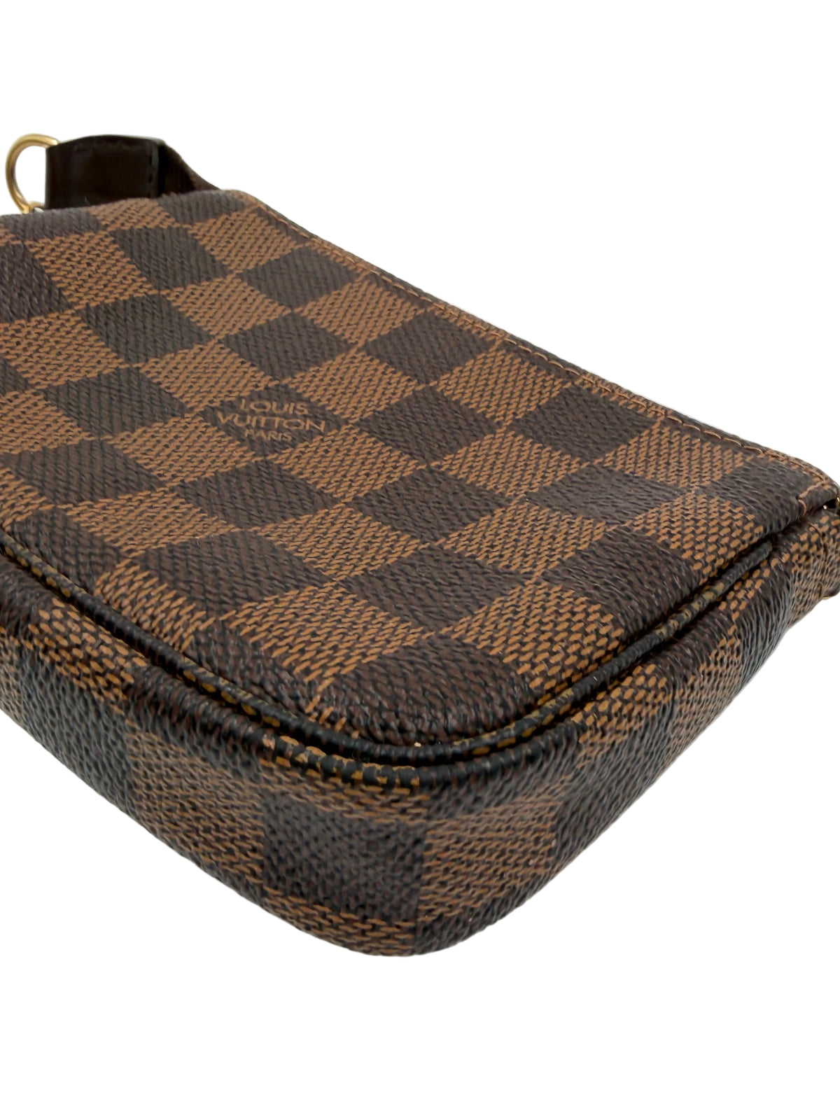 Pre-owned Louis Vuitton Damier Ebene Trunks & Bags Mini Pochette Accessoires - Authenticated
