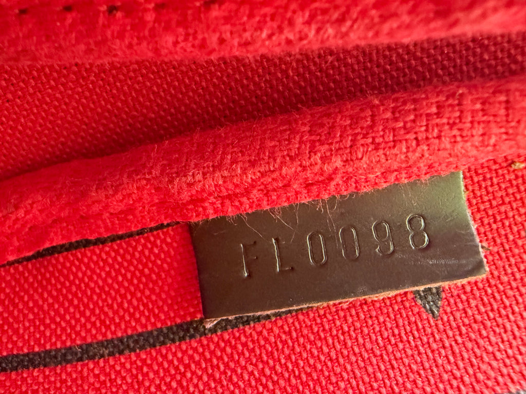 Pre-owned Louis Vuitton Damier Ebene Trunks & Bags Mini Pochette Accessoires - Authenticated