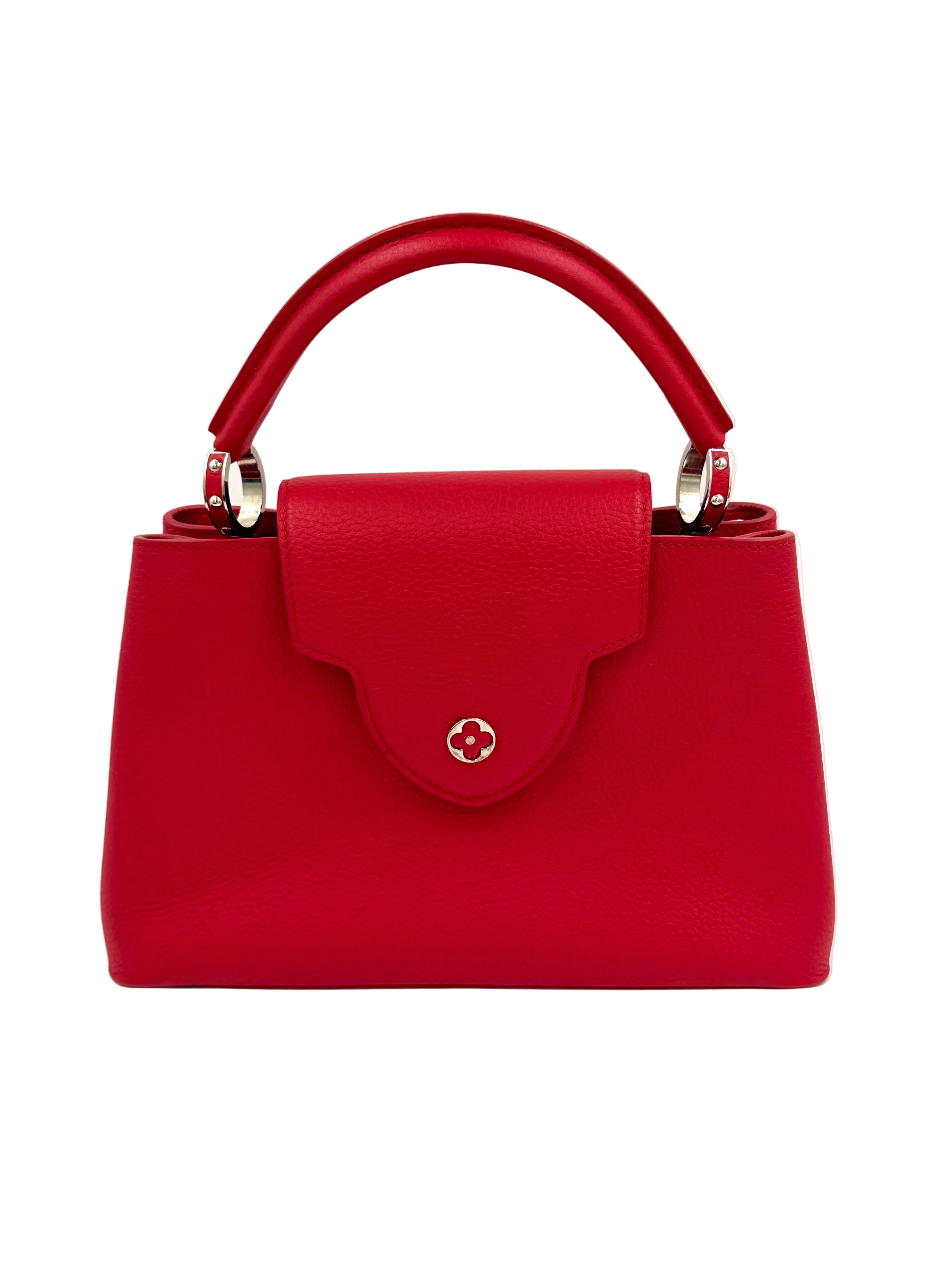 Pre-owned Louis Vuitton Taurillon Capucines BB - Authenticated