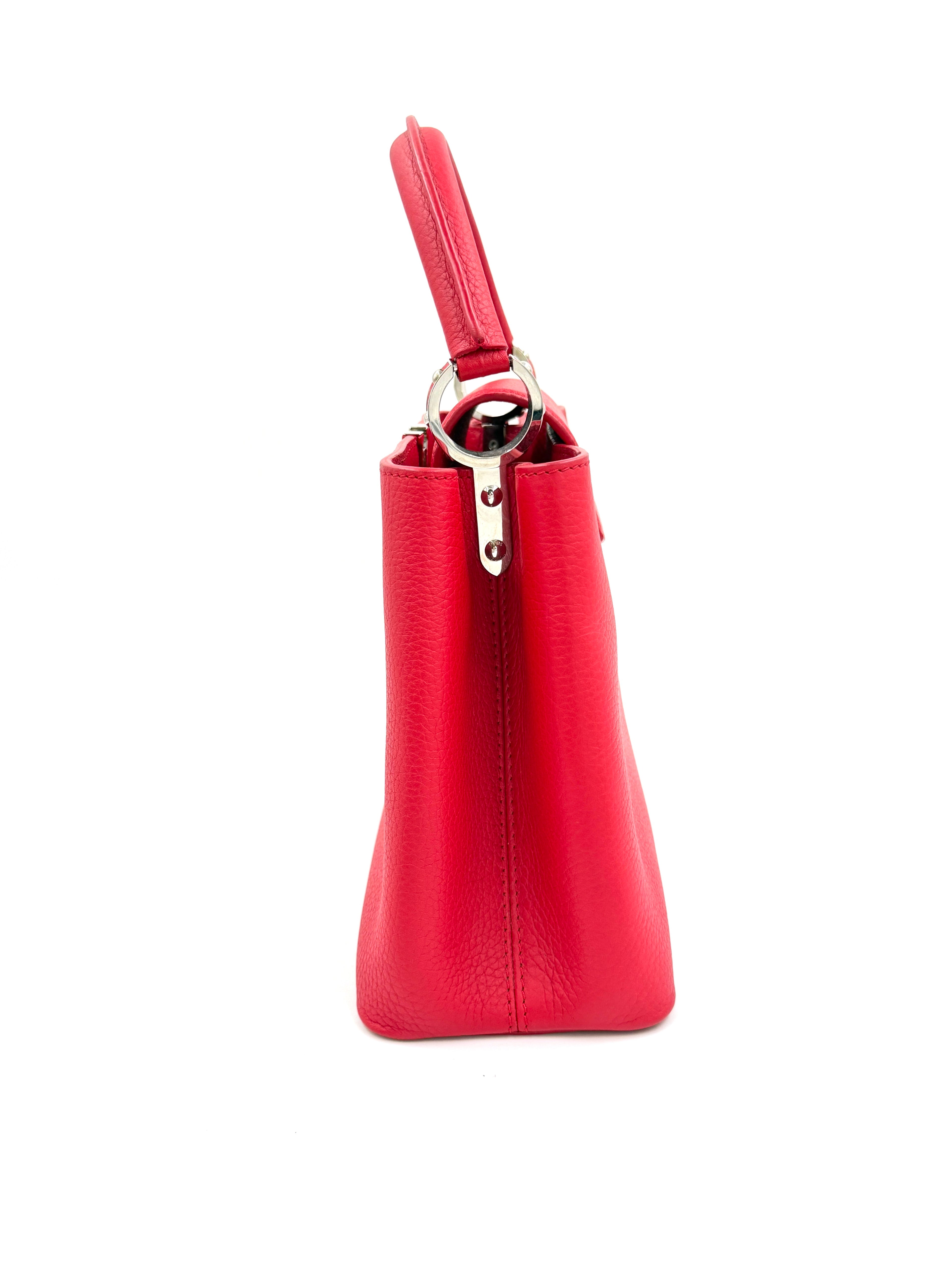 Pre-owned Louis Vuitton Taurillon Capucines BB - Authenticated