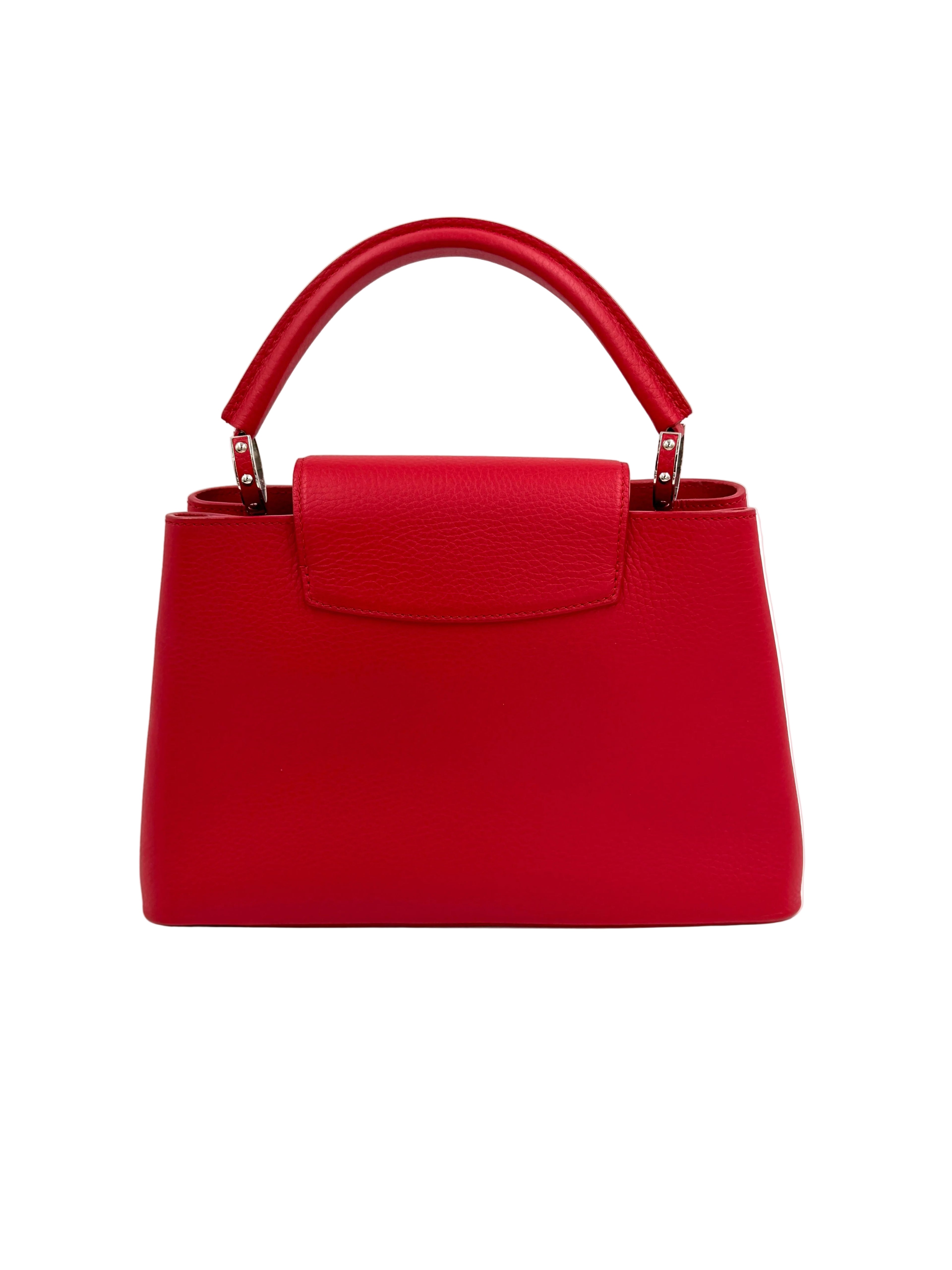 Pre-owned Louis Vuitton Taurillon Capucines BB - Authenticated
