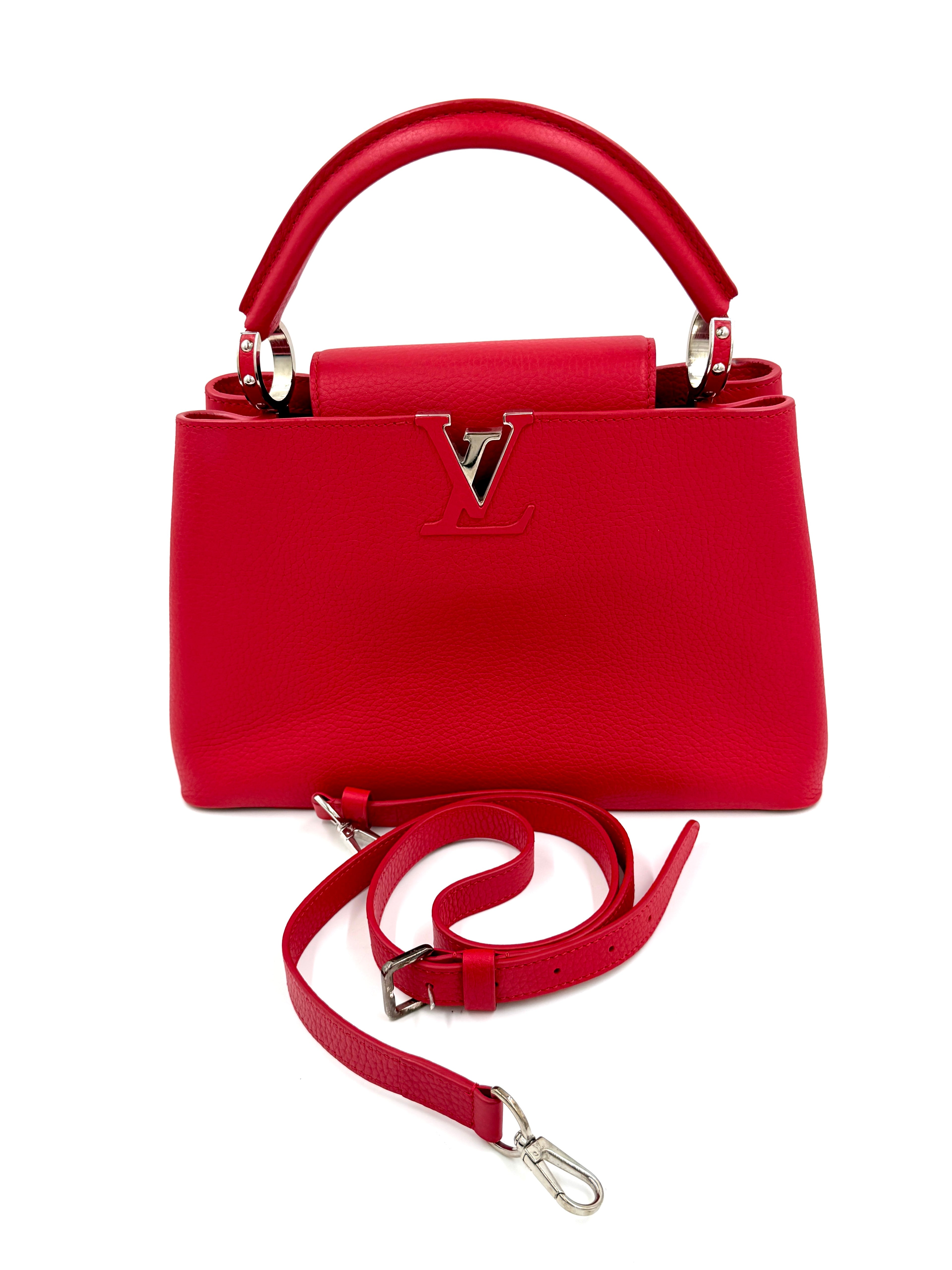 Pre-owned Louis Vuitton Taurillon Capucines BB - Authenticated