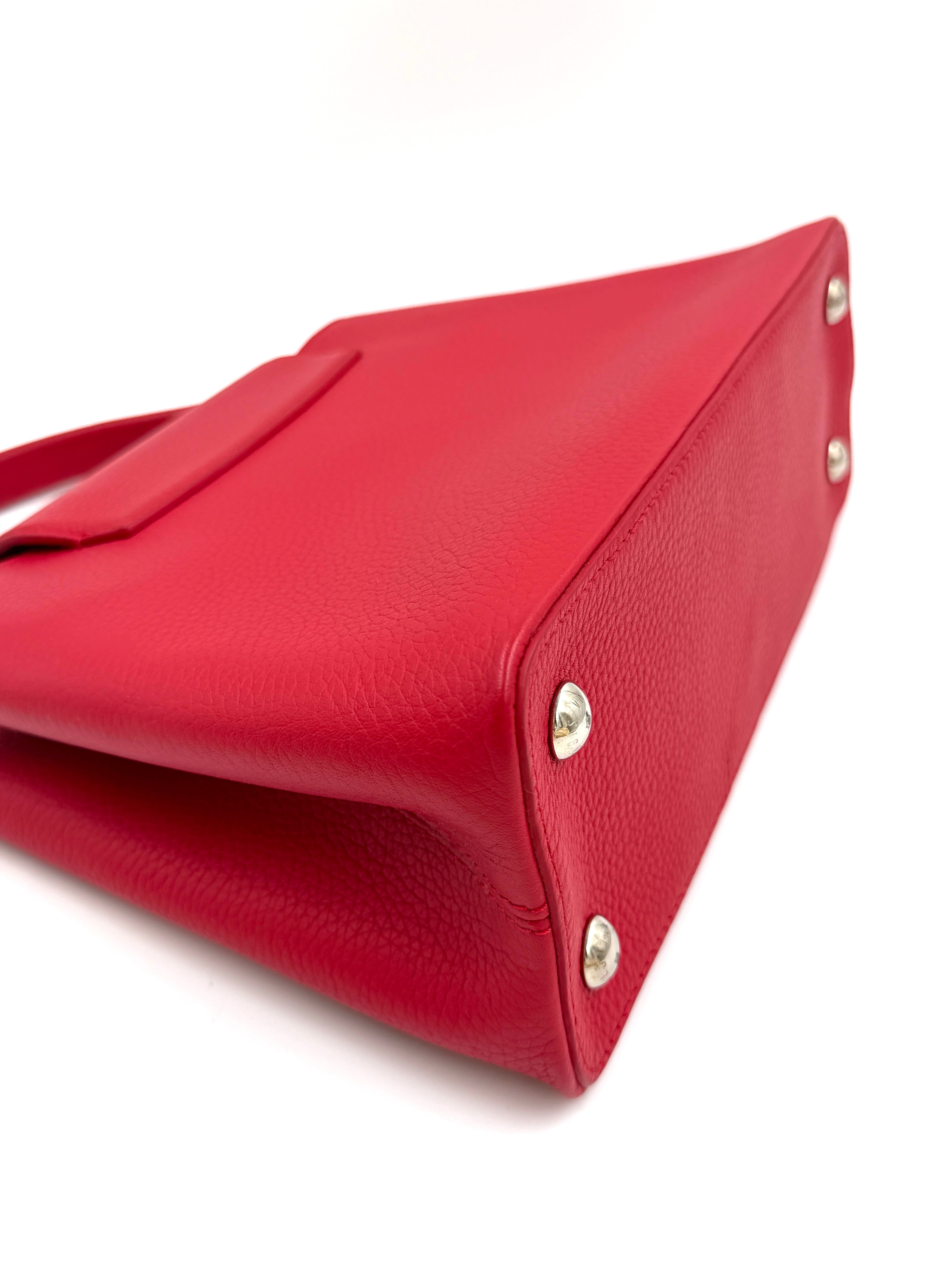 Pre-owned Louis Vuitton Taurillon Capucines BB - Authenticated