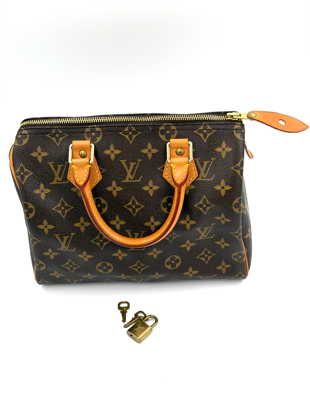 Pre-owned Speedy 25 Monogram Canvas - Authenticated