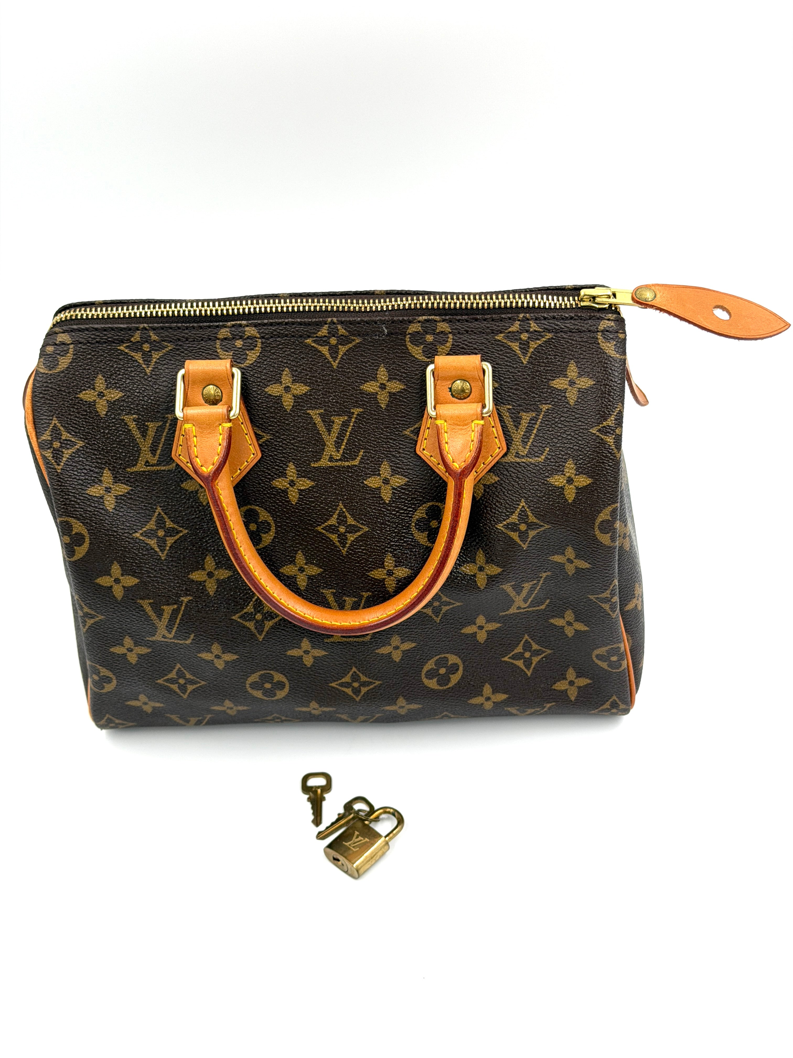Pre-owned Speedy 25 Monogram Canvas - Authenticated