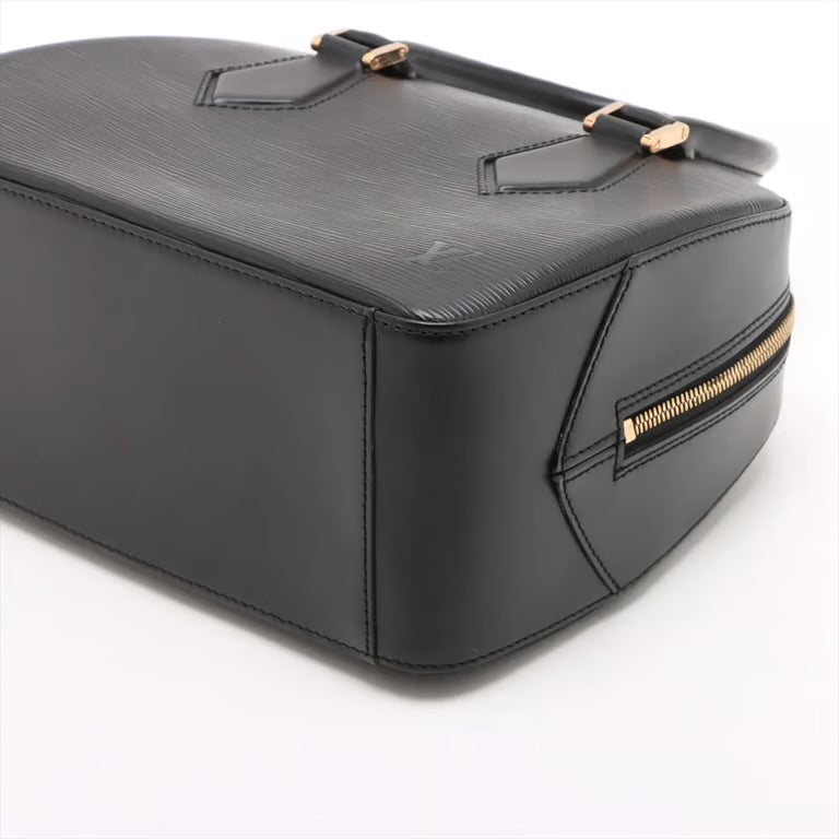Pre-Owned Louis Vuitton Black Epi Leather Sablon Bag - Authenticated