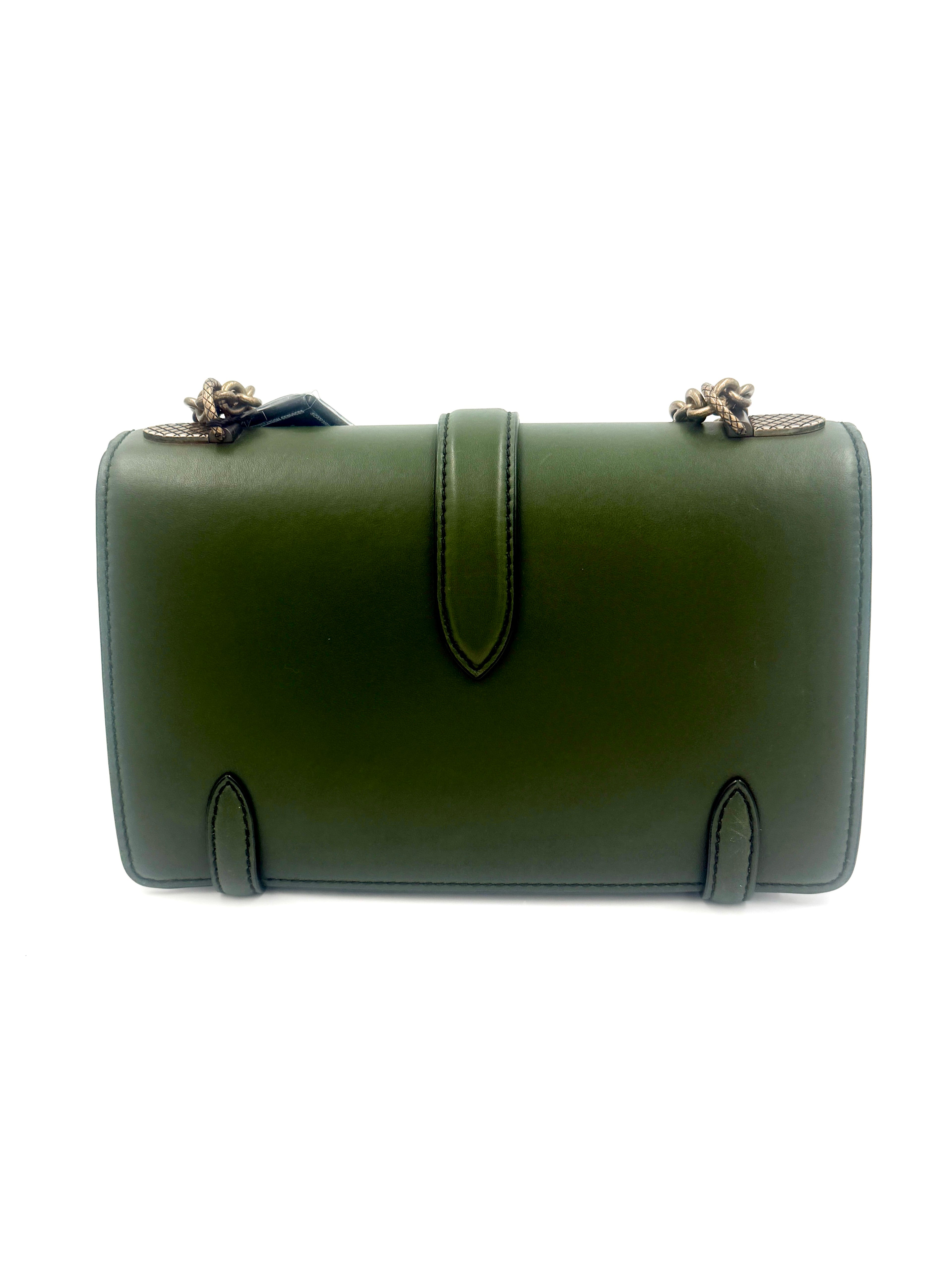 Pre-owned Bottega Veneta Green City Knot Bag - Authenticated