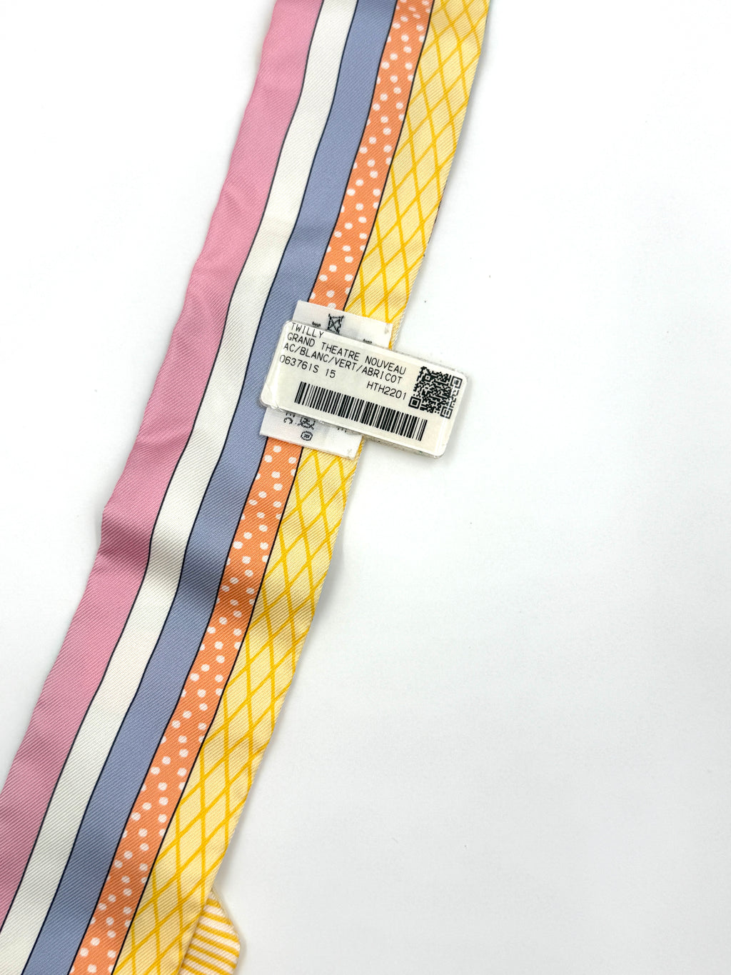 Pre-Owned Hermès Tiger Circus Twilly Scarf with Box