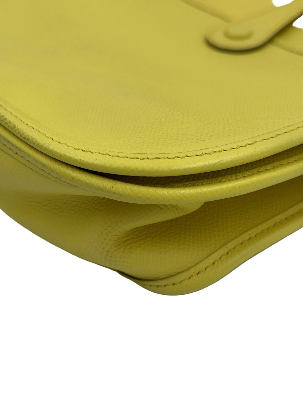 Pre-owned 2011 Hermès Yellow Epsom Evelyne III 33 Crossbody Bag - Authenticated