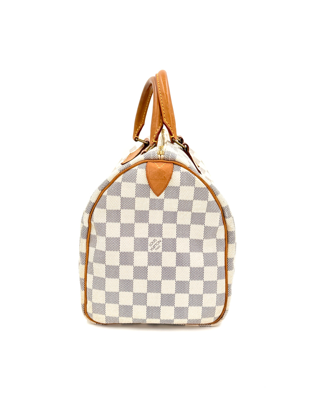Pre-Owned Louis Vuitton Damier Azur Coated Canvas Speedy 30 - Authenticated