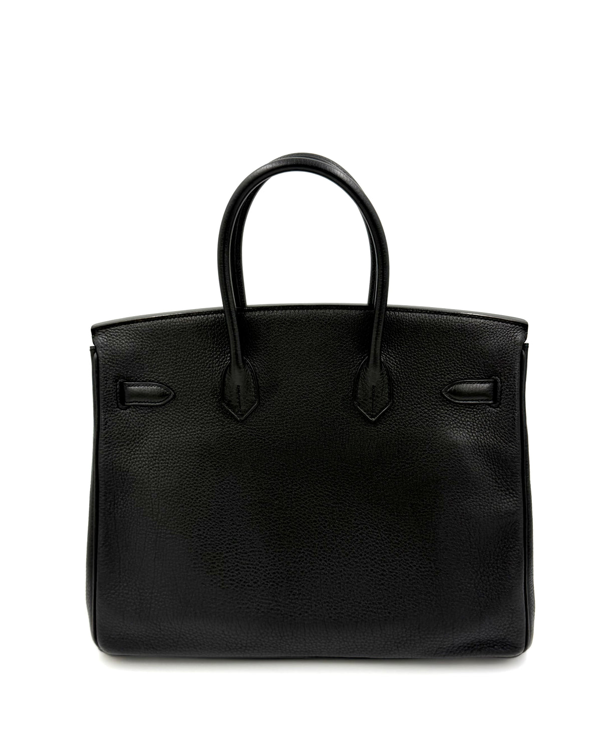 Pre-owned Hermès Birkin 35 Noir Togo Leather Gold Hardware - Authenticated