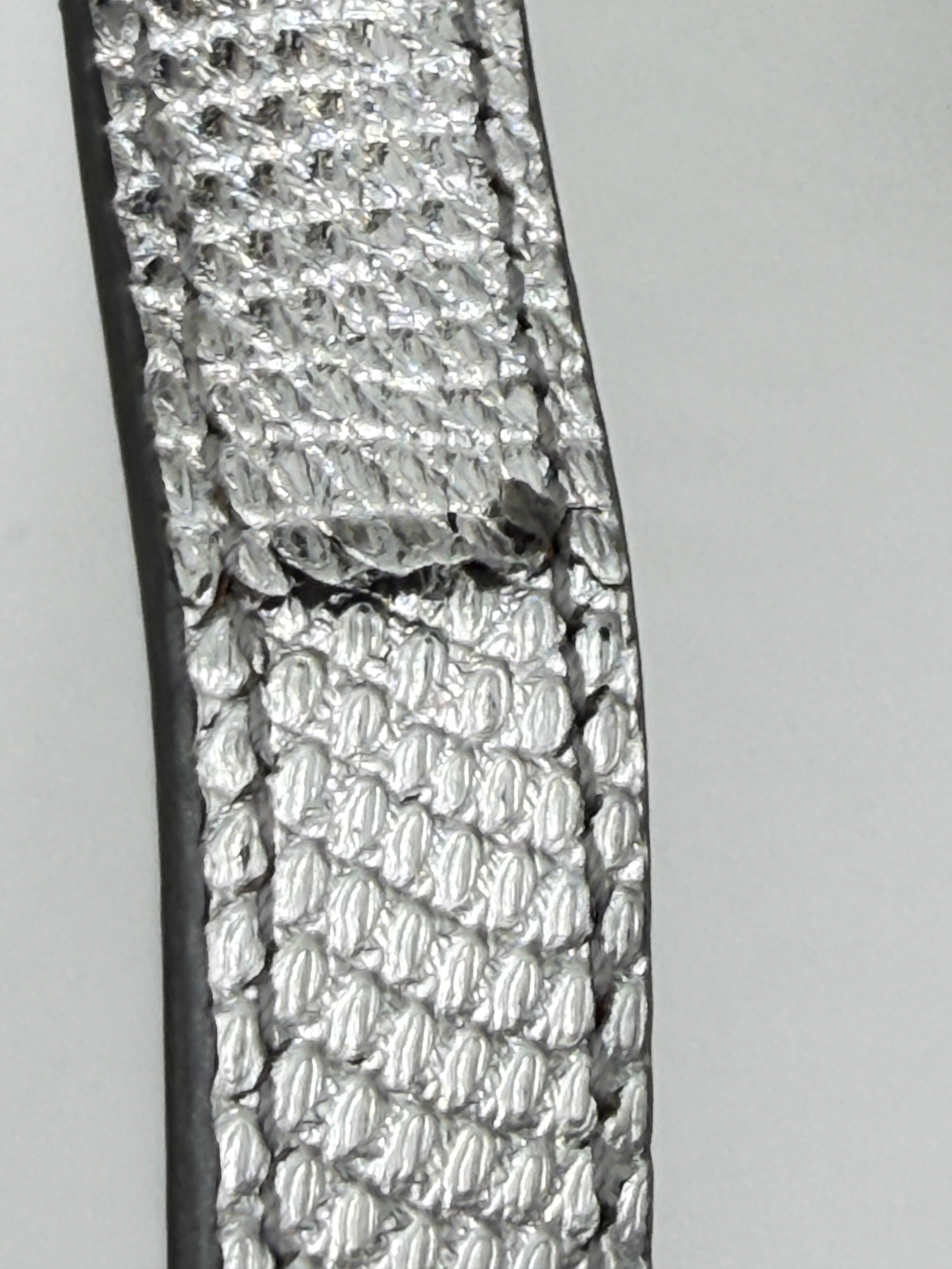 Pre-owned Christian Dior Mini Lady Dior Bag, Metallic Silver Lizard Skin, Limited Edition - Authenticated