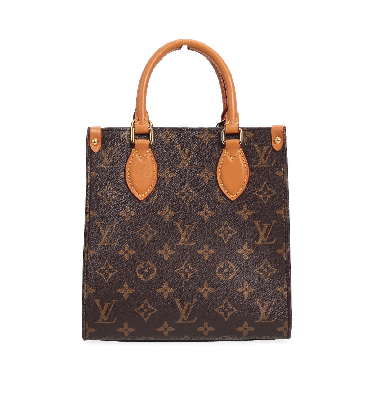 Pre-owned Louis Vuitton Sac Plat BB Monogram Canvas - Authenticated