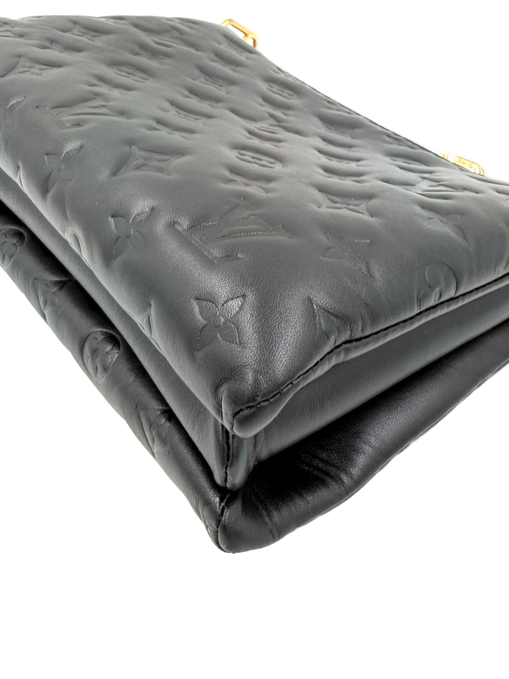 Pre-owned Louis Vuitton Coussin PM Black Monogram Lambskin - Authenticated
